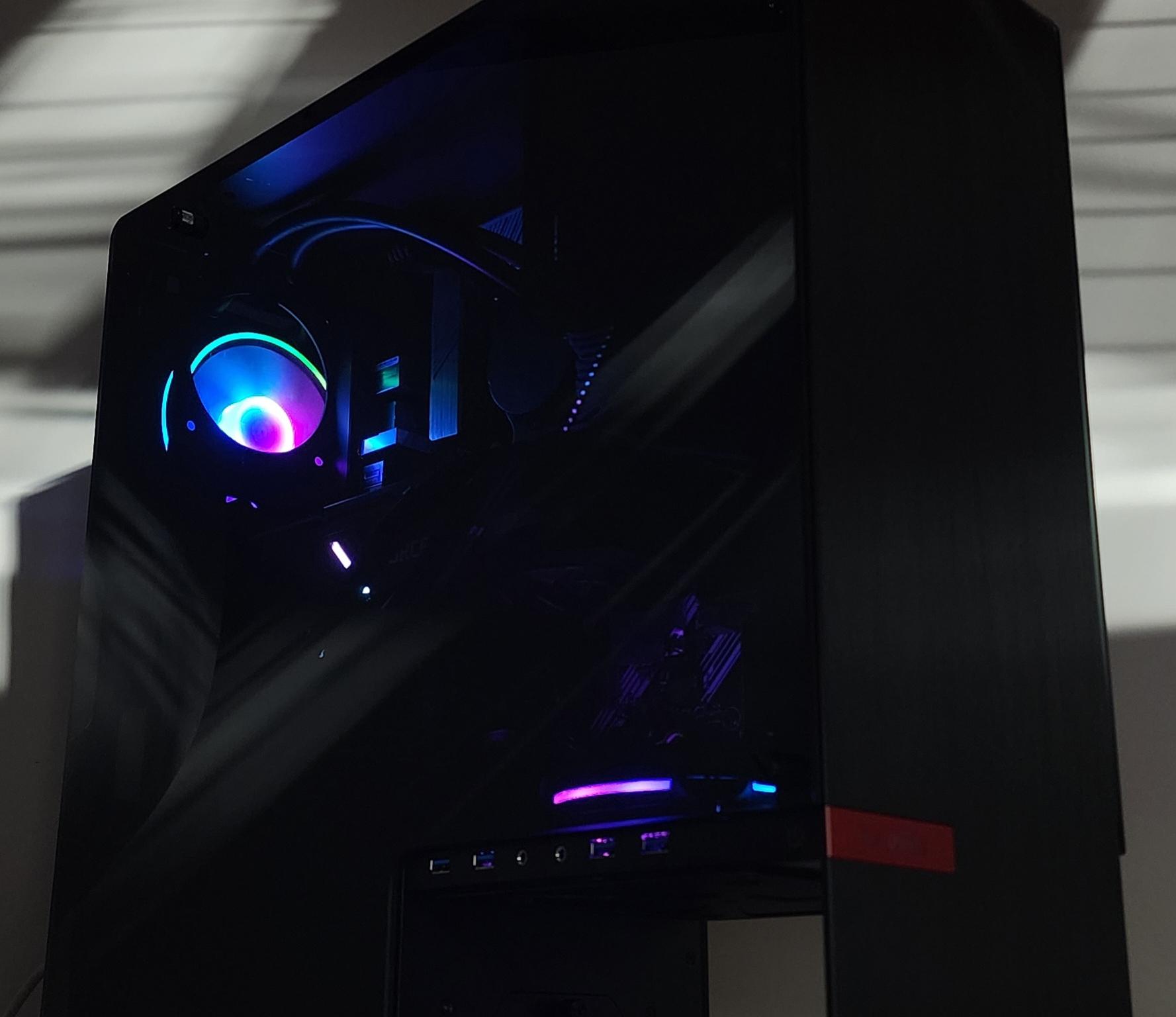 Gaming PC Ryzen 5 5500 16GB RAM 240GB SSD+500GB HDD RTX 2070 SUPER 8GB Win11 PC