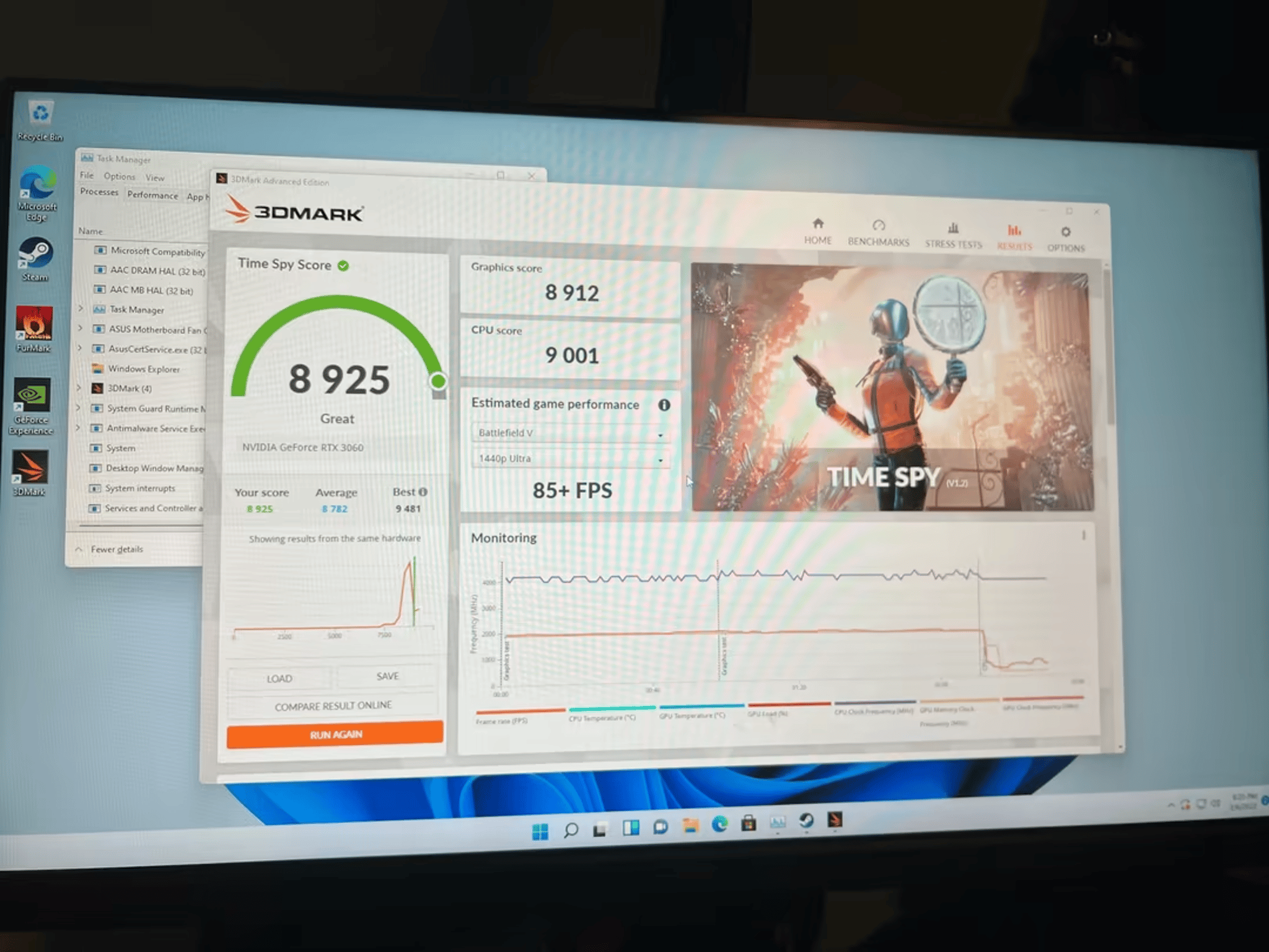 "Yin" RTX 3060 Core i5 12400f