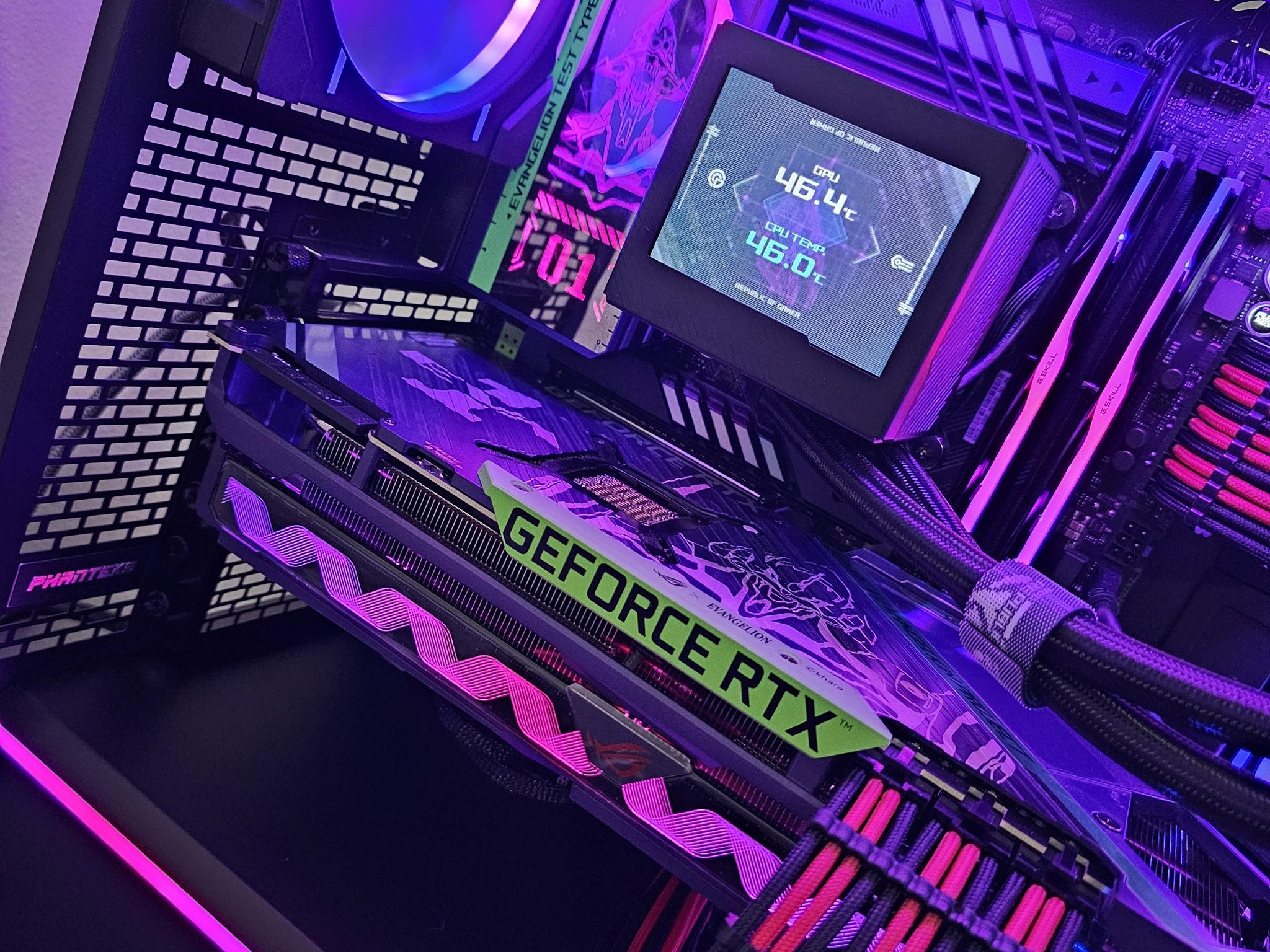 EVA TEST TYPE-01 CUSTOM GAMING PC w i7 14700K // STRIX EVA RTX 3090 // 2TB NVME // 32GB DDR5