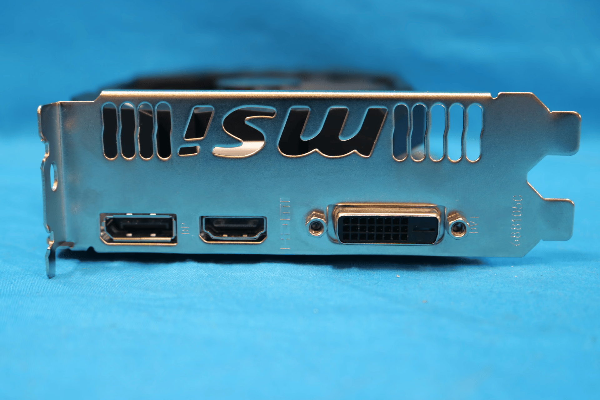 MSI NVIDIA GeForce GTX 1050 Ti 4G OC 4GB GDDR5 PCIe 3.0 x16 Desktop GPU MS-V809