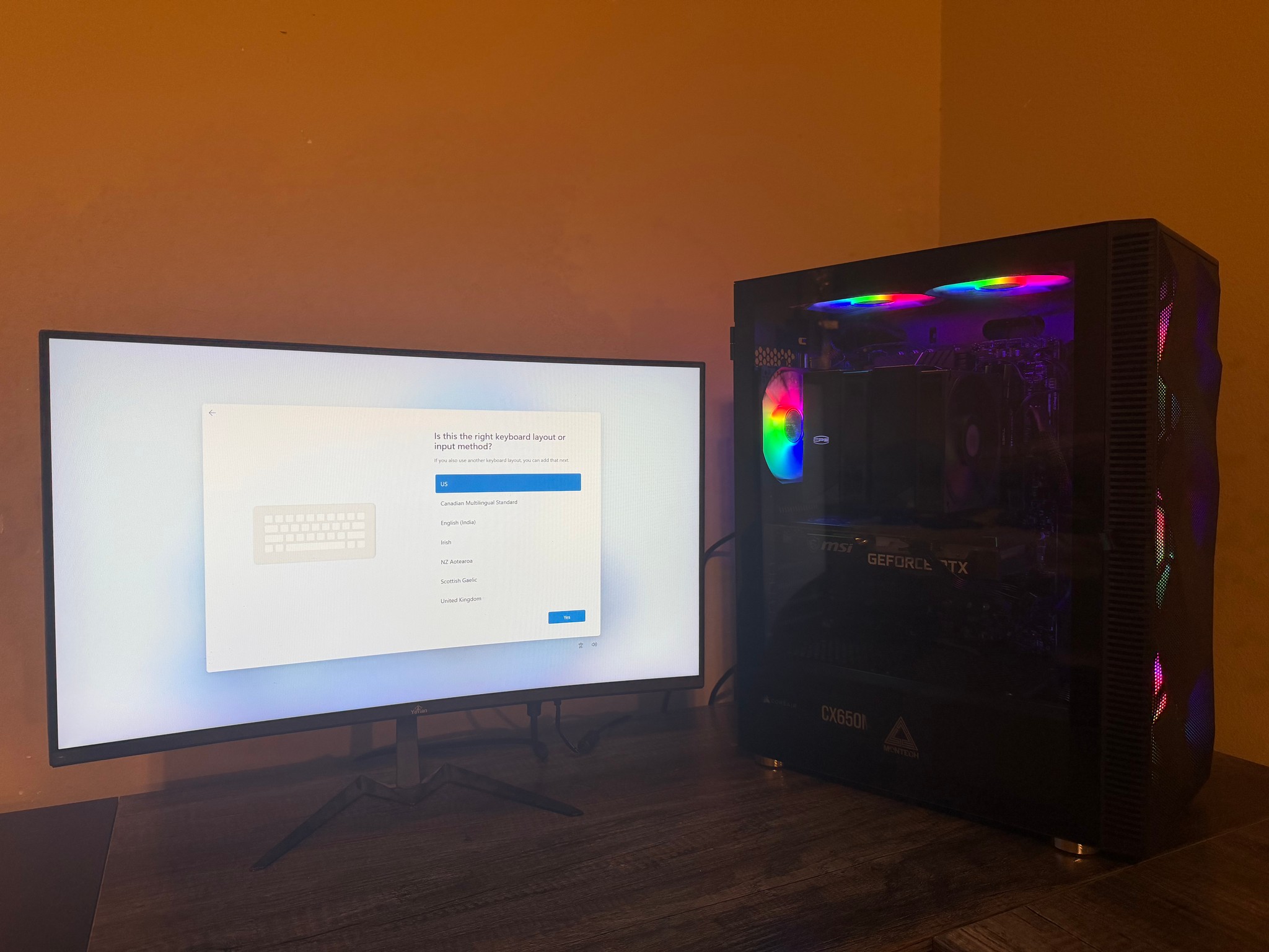 Custom Built Gaming PC, RTX 3060, Intel I5 12400, 32GB DDR4, 650w PSU, 2TB SSD