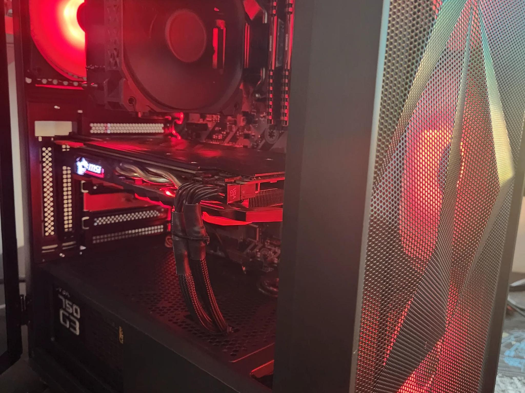 THE RED MONSTER: RTX 1070TI, Ryzen 7 1800X Fantastic value Gaming PC! With benchmarking video
