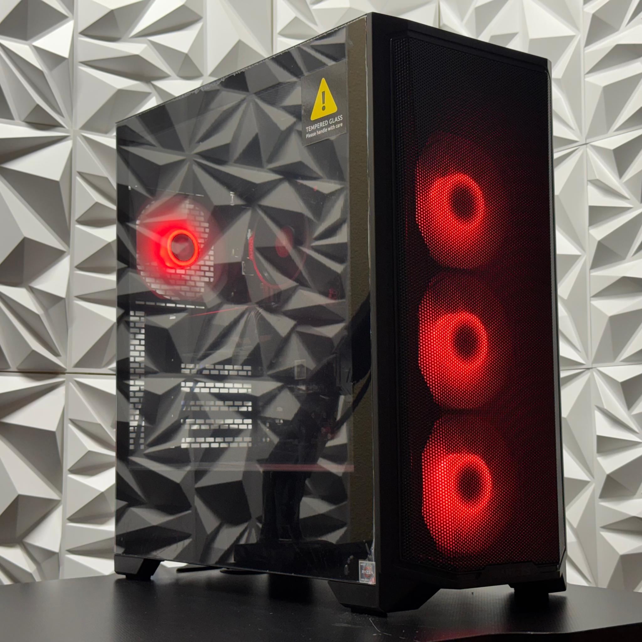 1080p/1440p Gaming pc / RX 7600 / Ryzen 5 5500 / 16GB RAM / 512GB SSD / Fortnite / Warzone