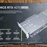 PNY XLR8 GeForce RTX 4070 Super 12GB Gaming Graphics Card - MINT Condition
