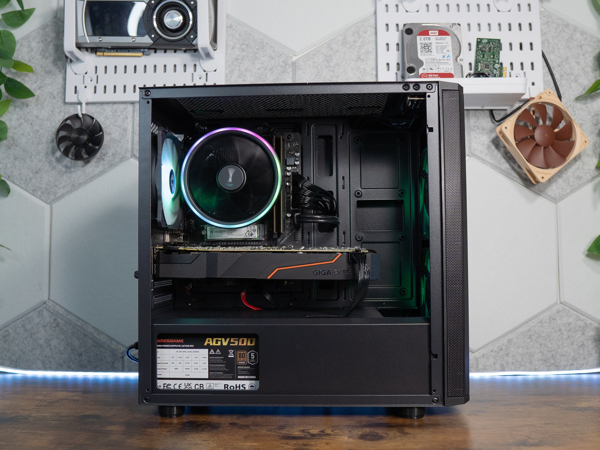 🌠🌠 BUDGET - BO6 Ready GAMING PC | Gigabyte GTX 1080 8GB | RYZEN 5 1600X | 16GB DDR4 RAM | 850GB |