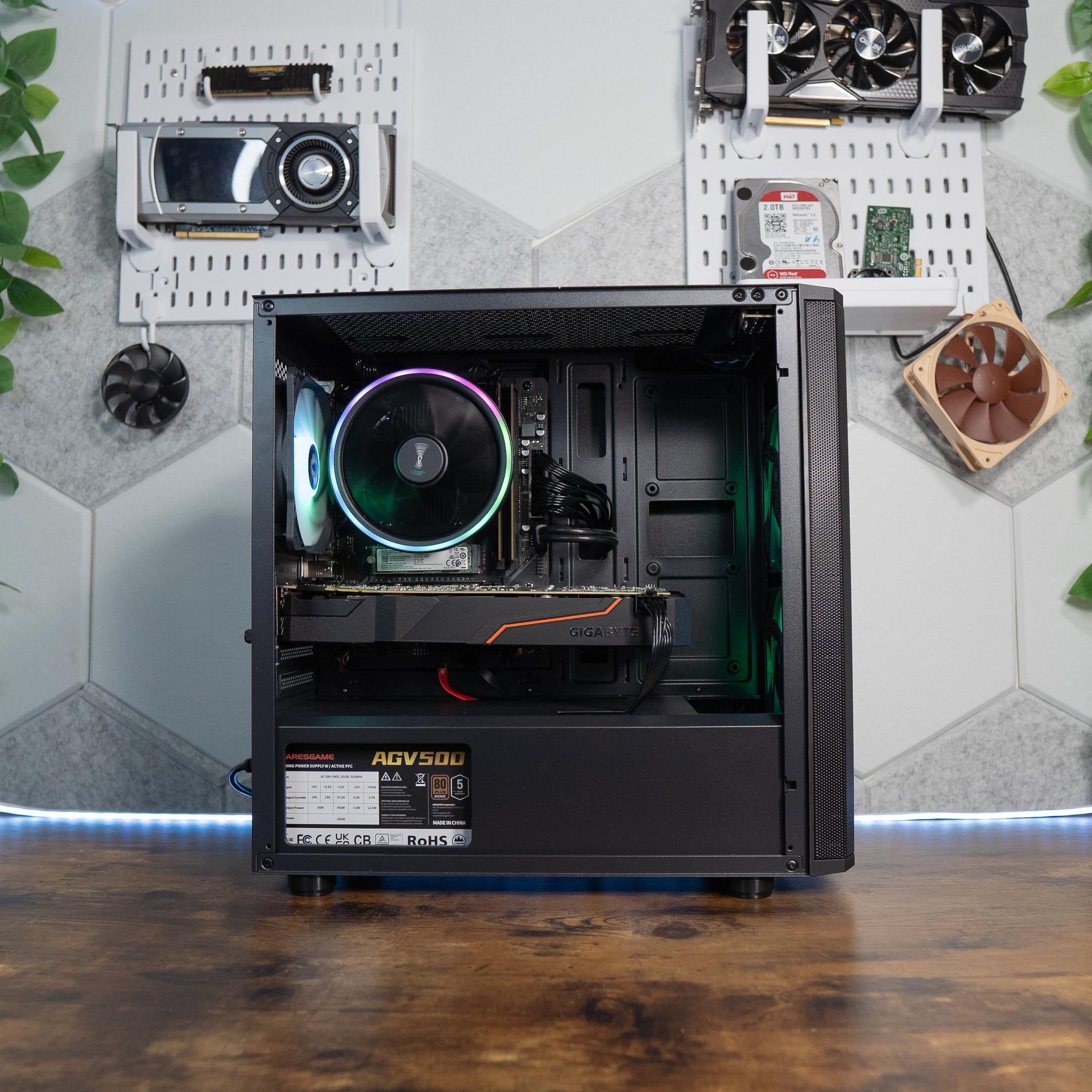 🌠🌠 BUDGET - BO6 Ready GAMING PC | Gigabyte GTX 1080 8GB | RYZEN 5 1600X | 16GB DDR4 RAM | 850GB |