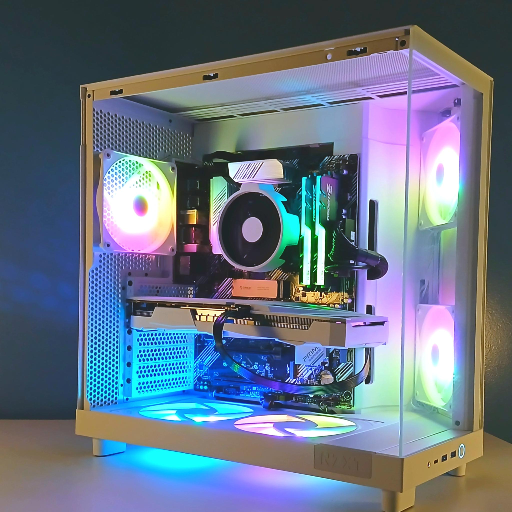 H6 FLOW deluxe| Tasteful RGB for the Perfect High end Aestetic Build