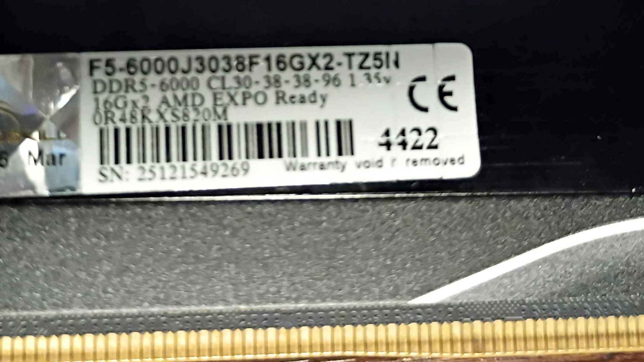 G.Skill Trident Z5 Neo 32GB DDR5-6000 (CL30, 2x16GB)
