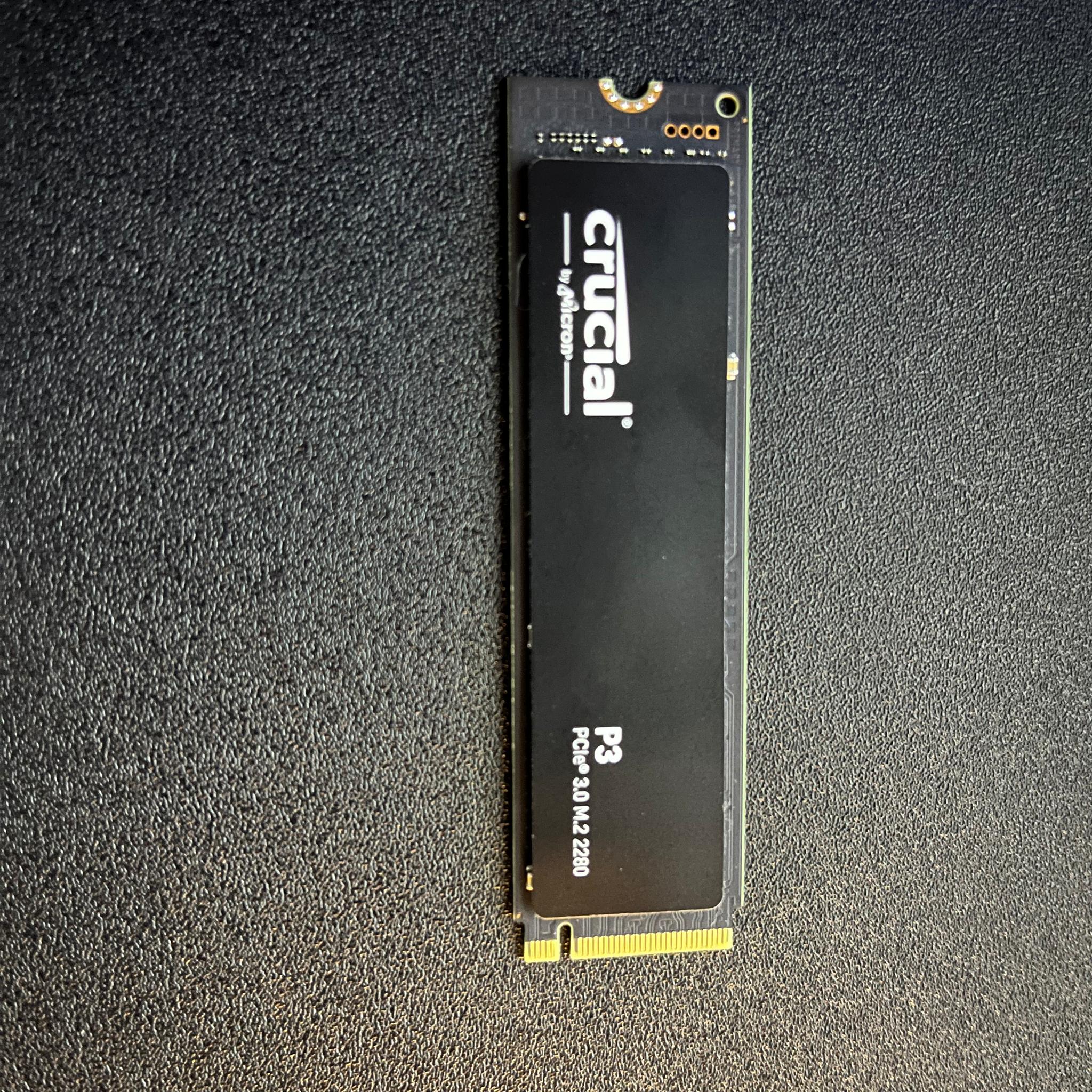 1 TB (1000 gb) Crucial Gen 3 NVME
