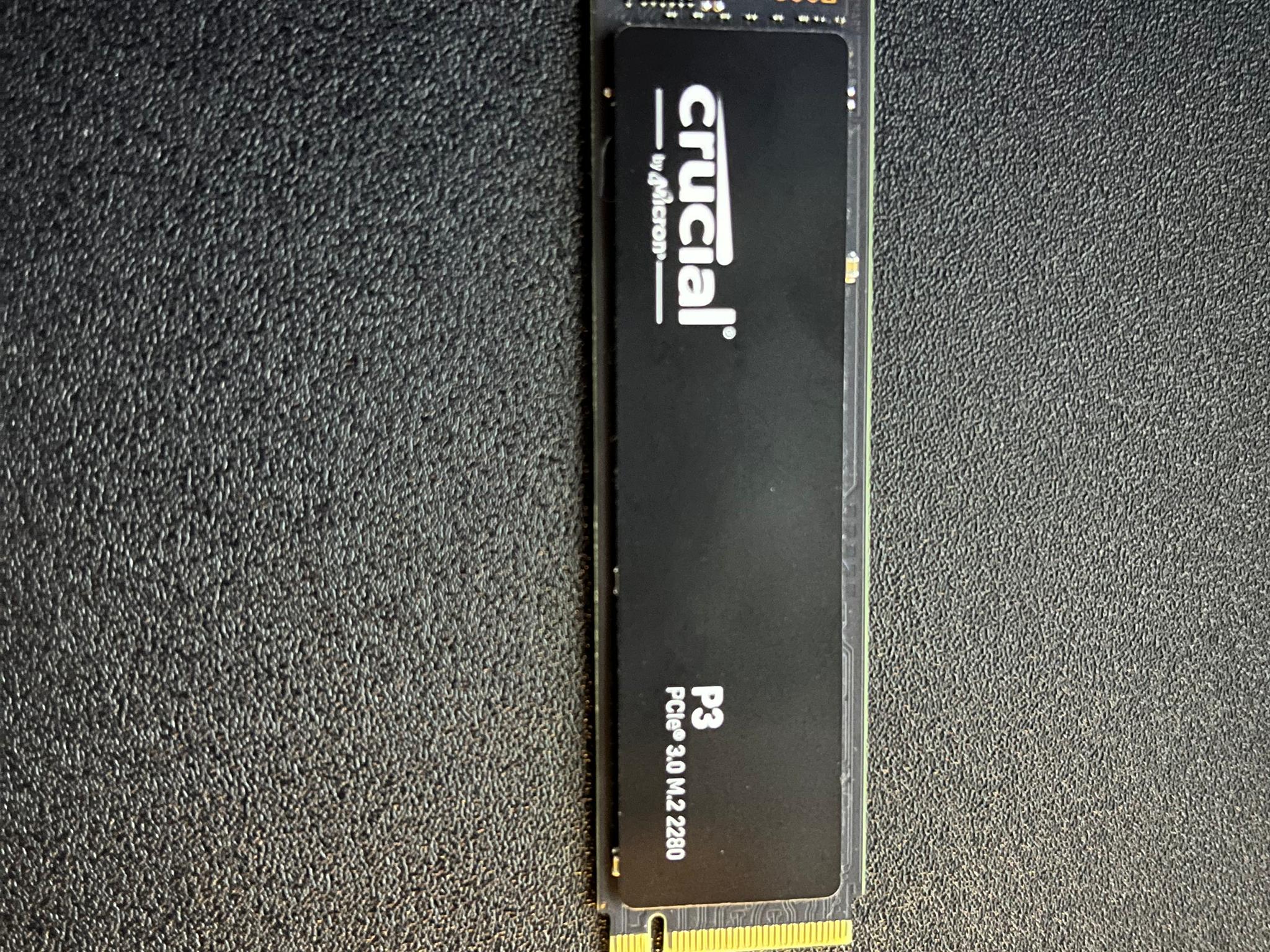 1 TB (1000 gb) Crucial Gen 3 NVME