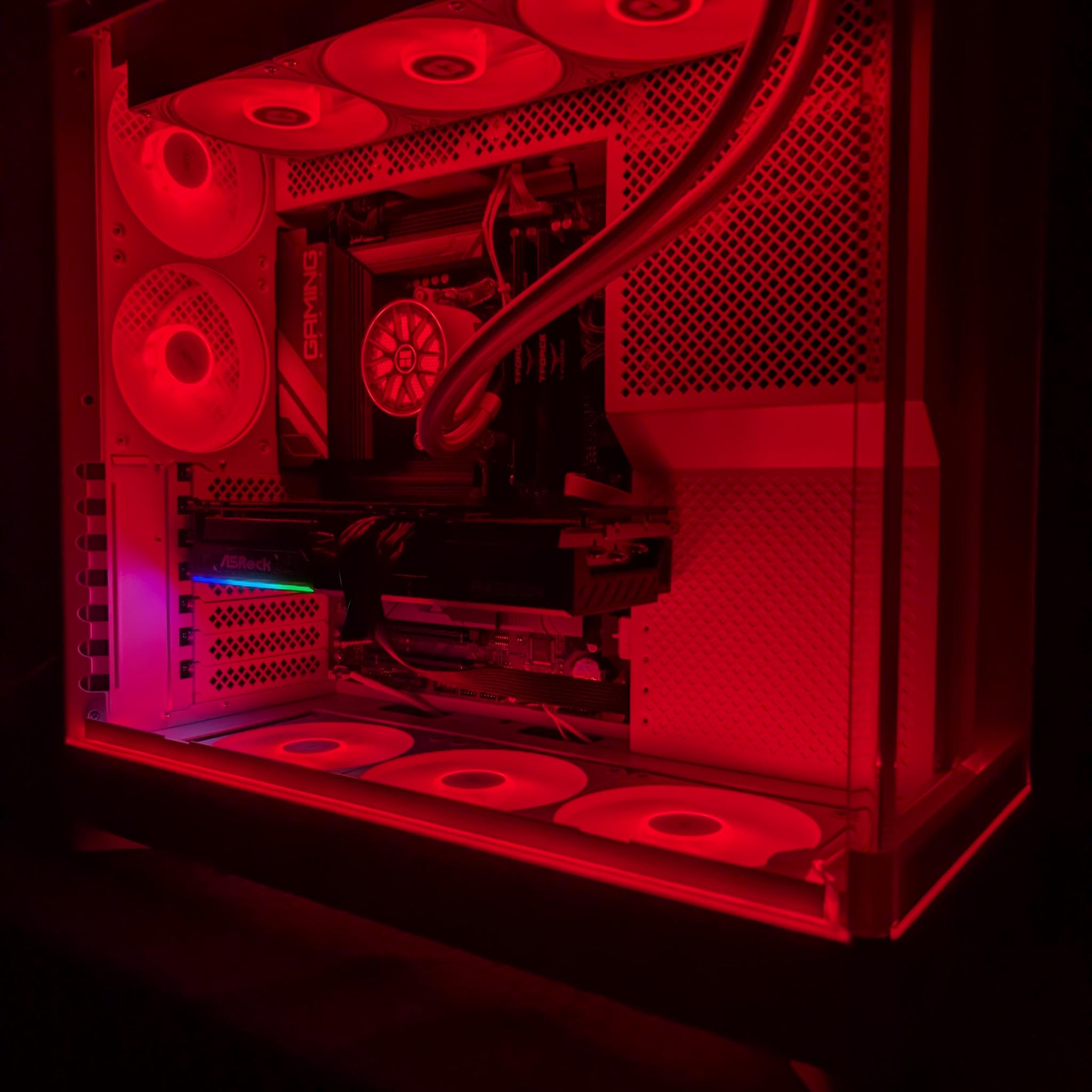 RX 9070-Ryzen 5 9600x-32 GB DDR5 6000-1 TB NVME mostly new Gaming PC