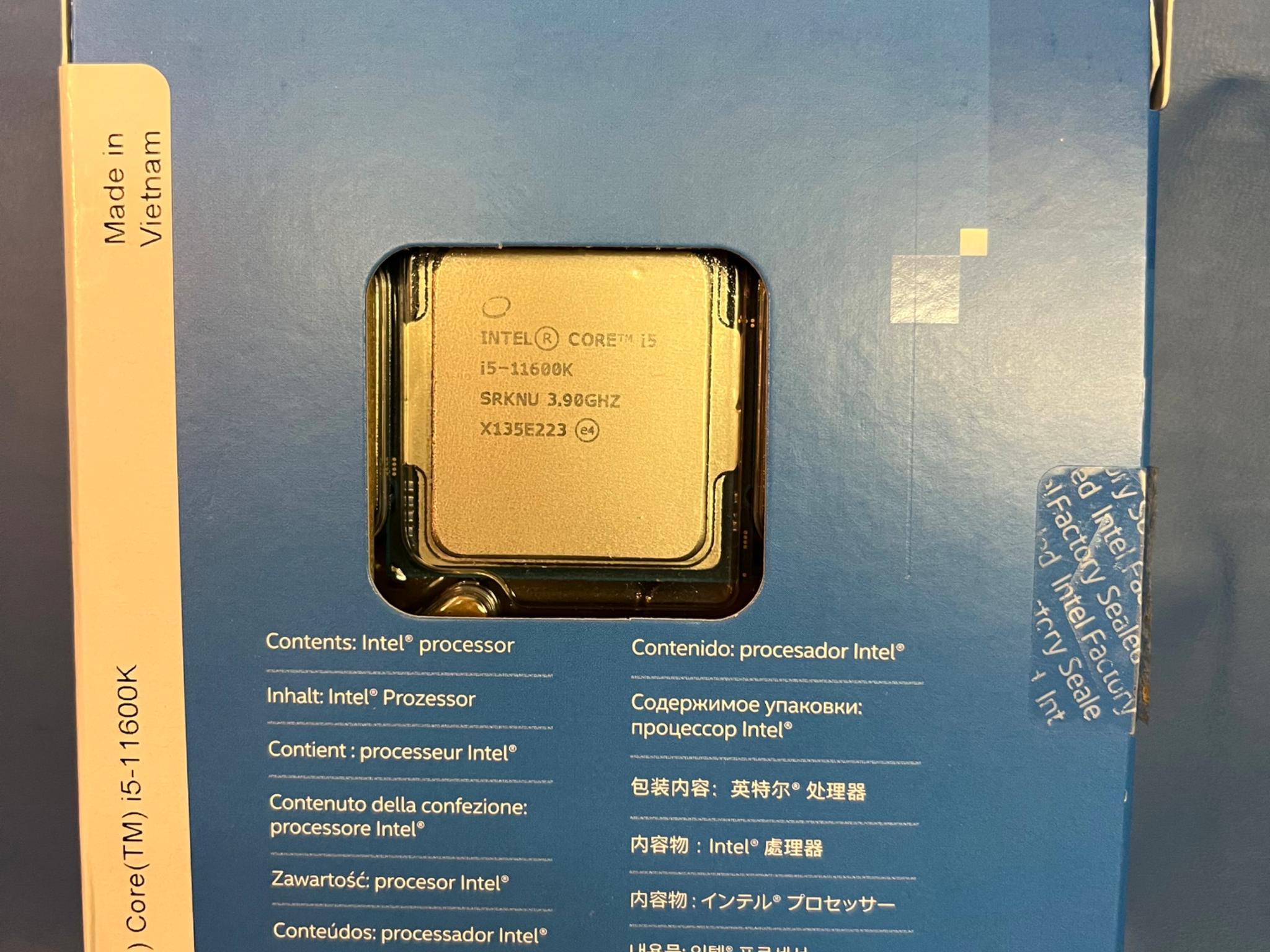 Intel Core i5-11600k