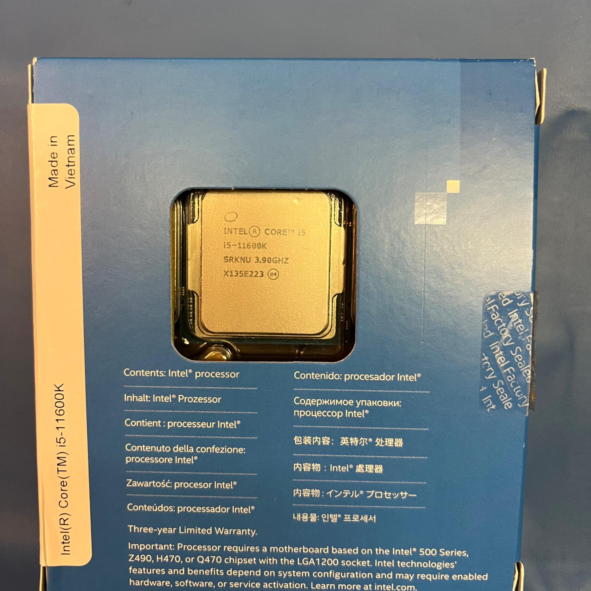 Intel Core i5-11600k