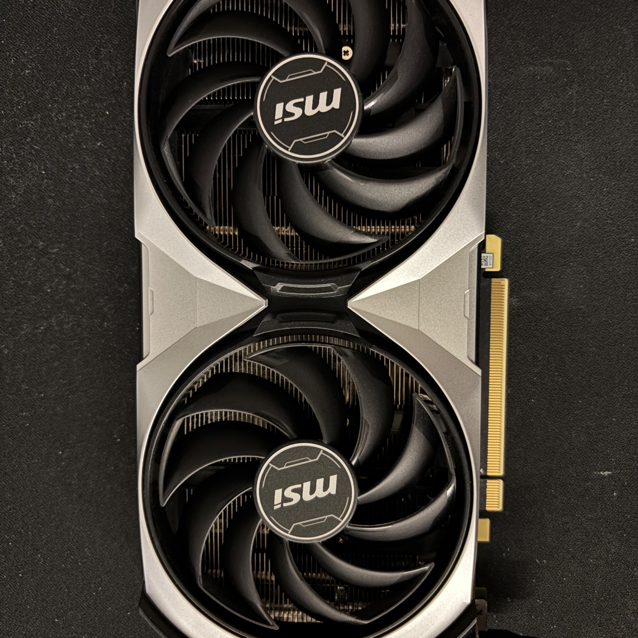 MSI GeForce RTX 4070 SUPER 12G VENTUS 2X OC