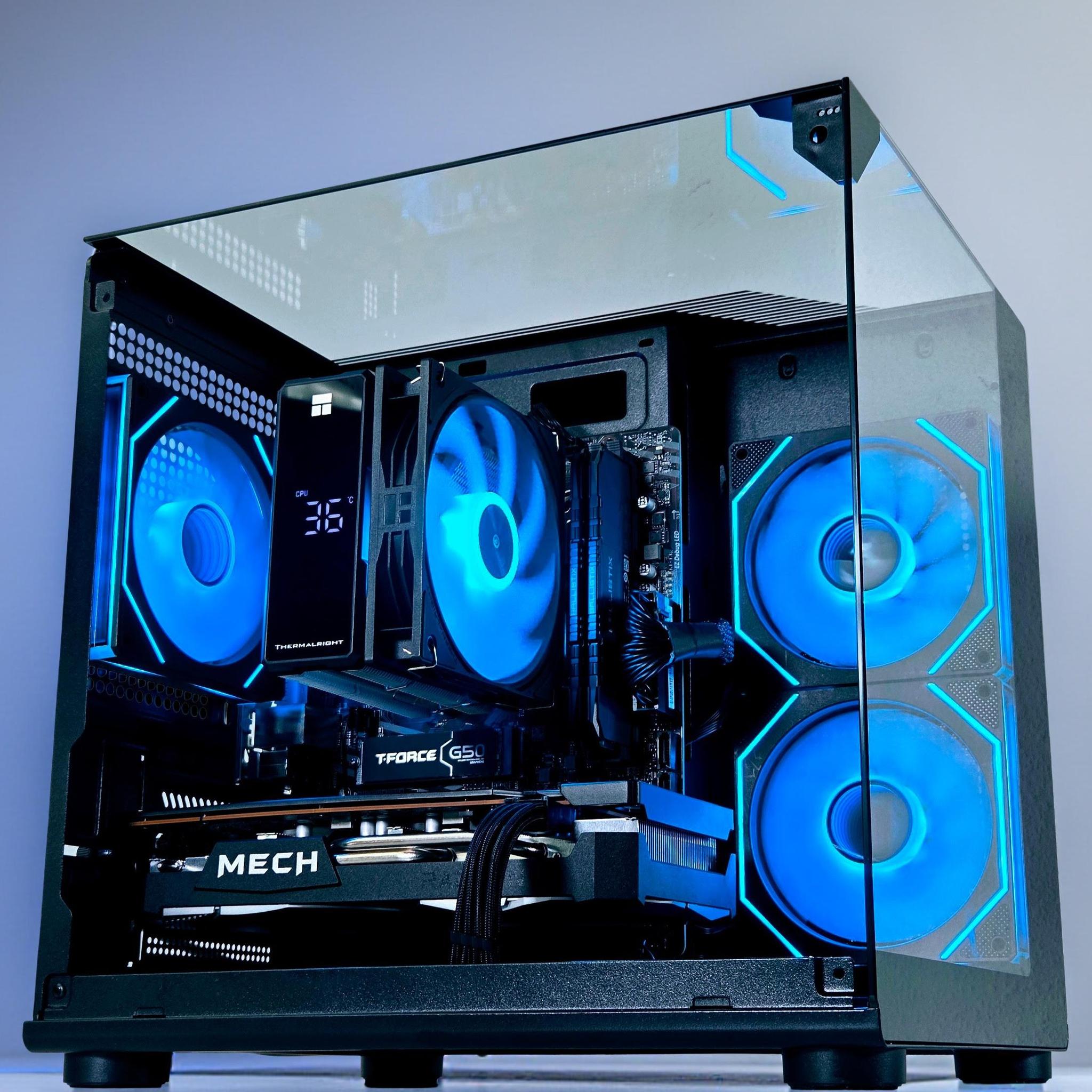 ✨🟥🎮All AMD Gaming PC🔴AMD RX 6600 8GB🔴AMD Ryzen 5 3600 6 core🔴16GB DDR4🔴512GB NVME