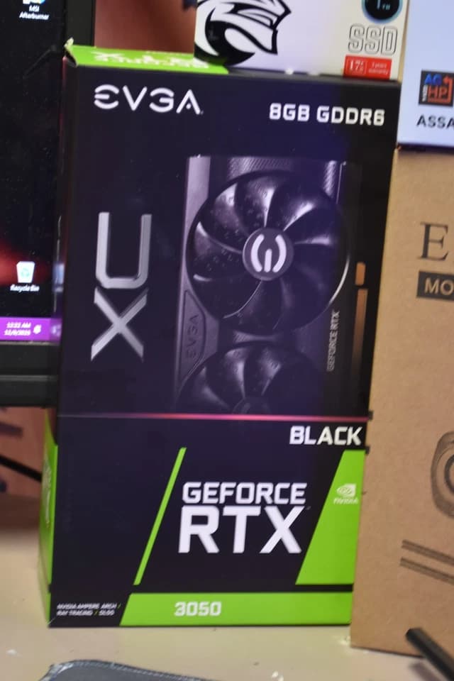 Gaming PC Intel I 5 9400 9th gen CPU RTX 3050 8GB 16 GB RAM RGB 1 TB NVME Wi-fi