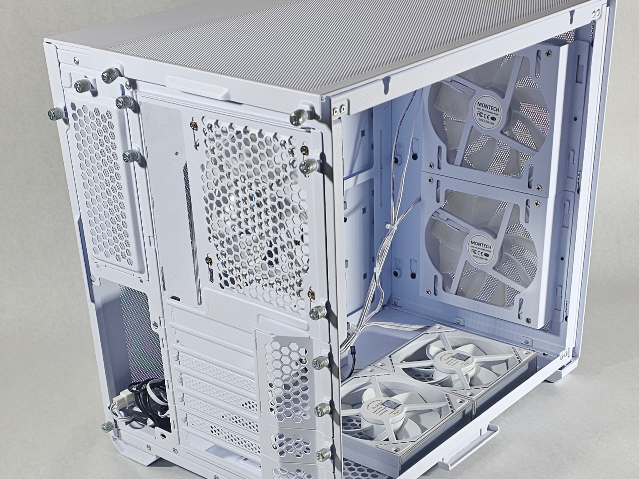 White RGB MONTECH ATX PC Case