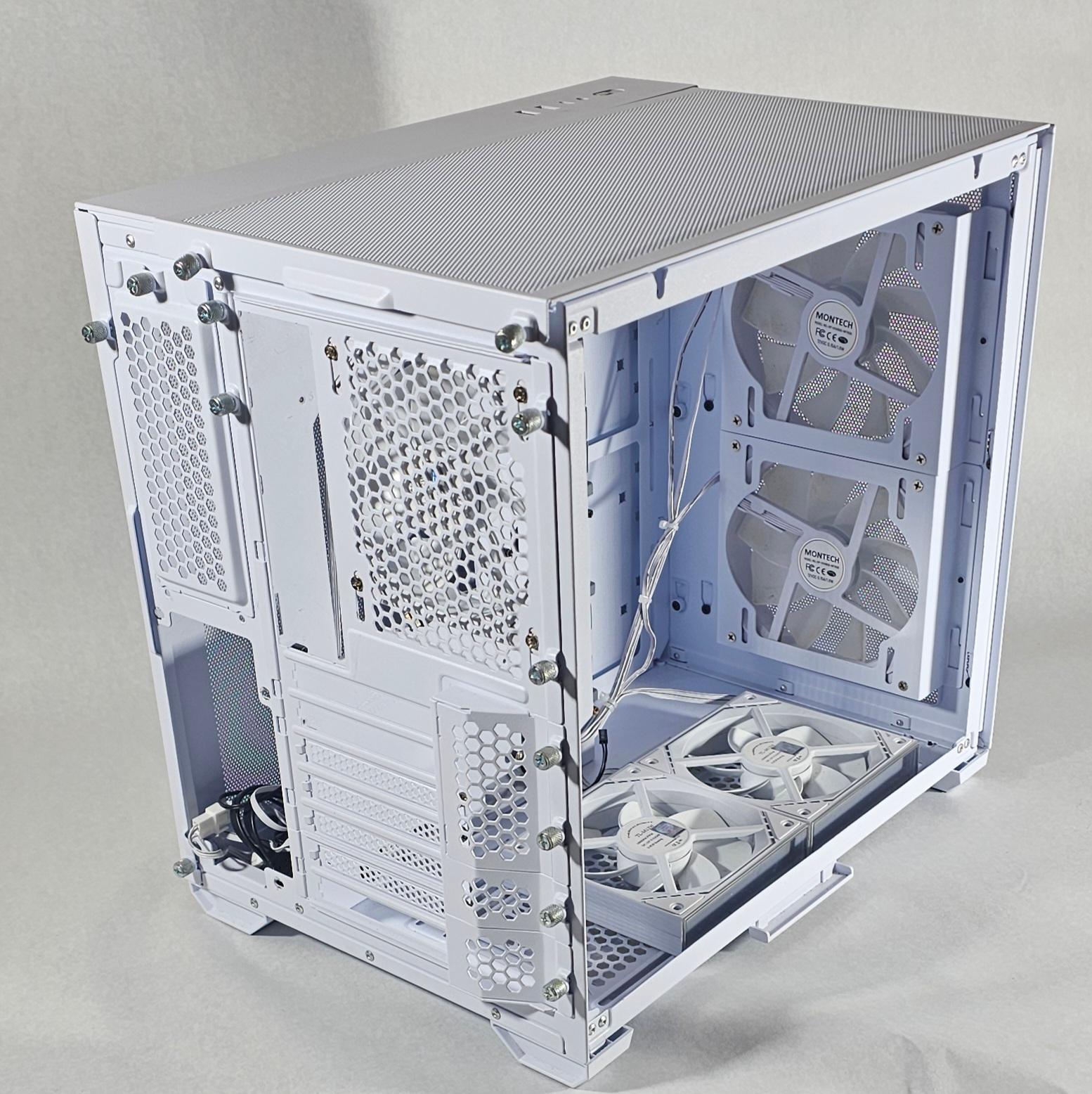 White RGB MONTECH ATX PC Case