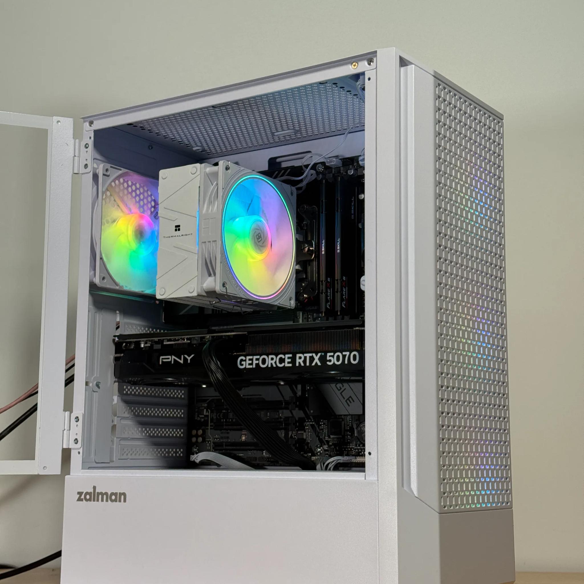 RTX 5070 Ryzen 5 9600x Gaming PC