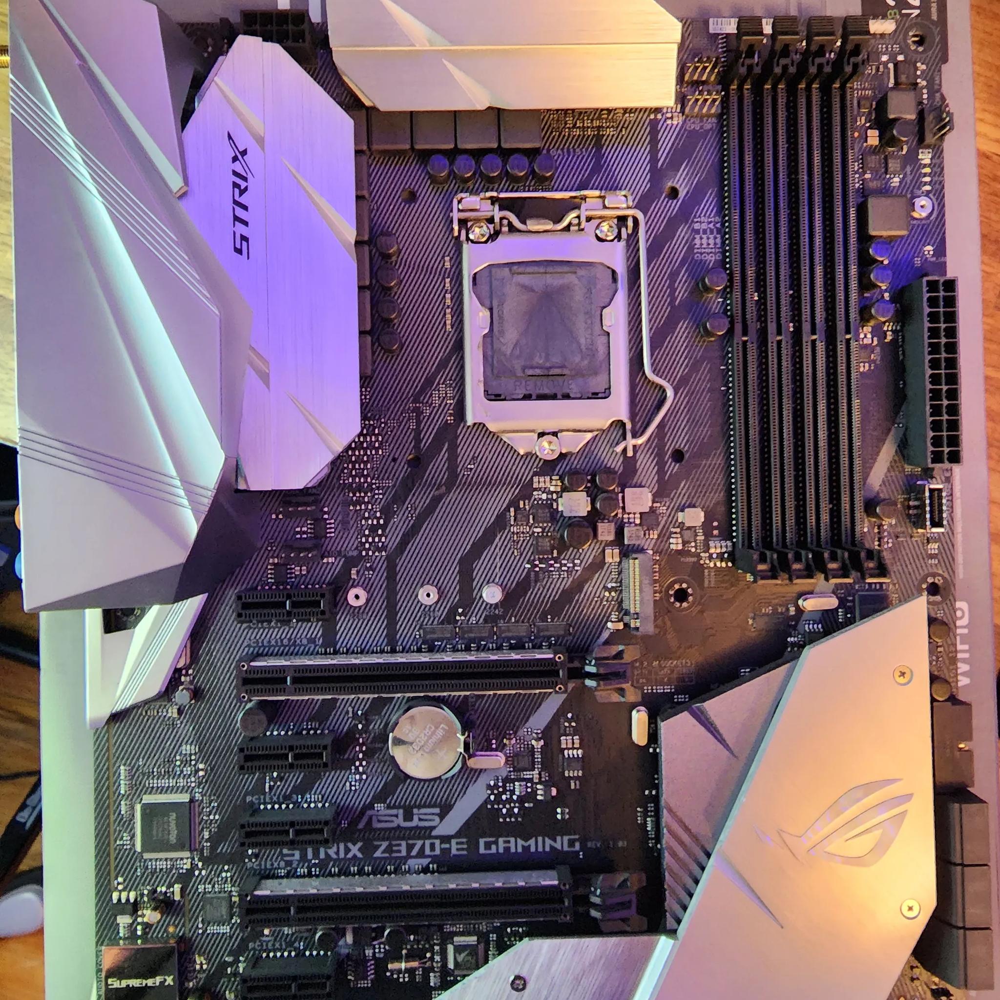 ASUS ROG STRIX Z370-E GAMING Mothrboard Intel Z370 LGA 1151 ATX DDR4 M.2