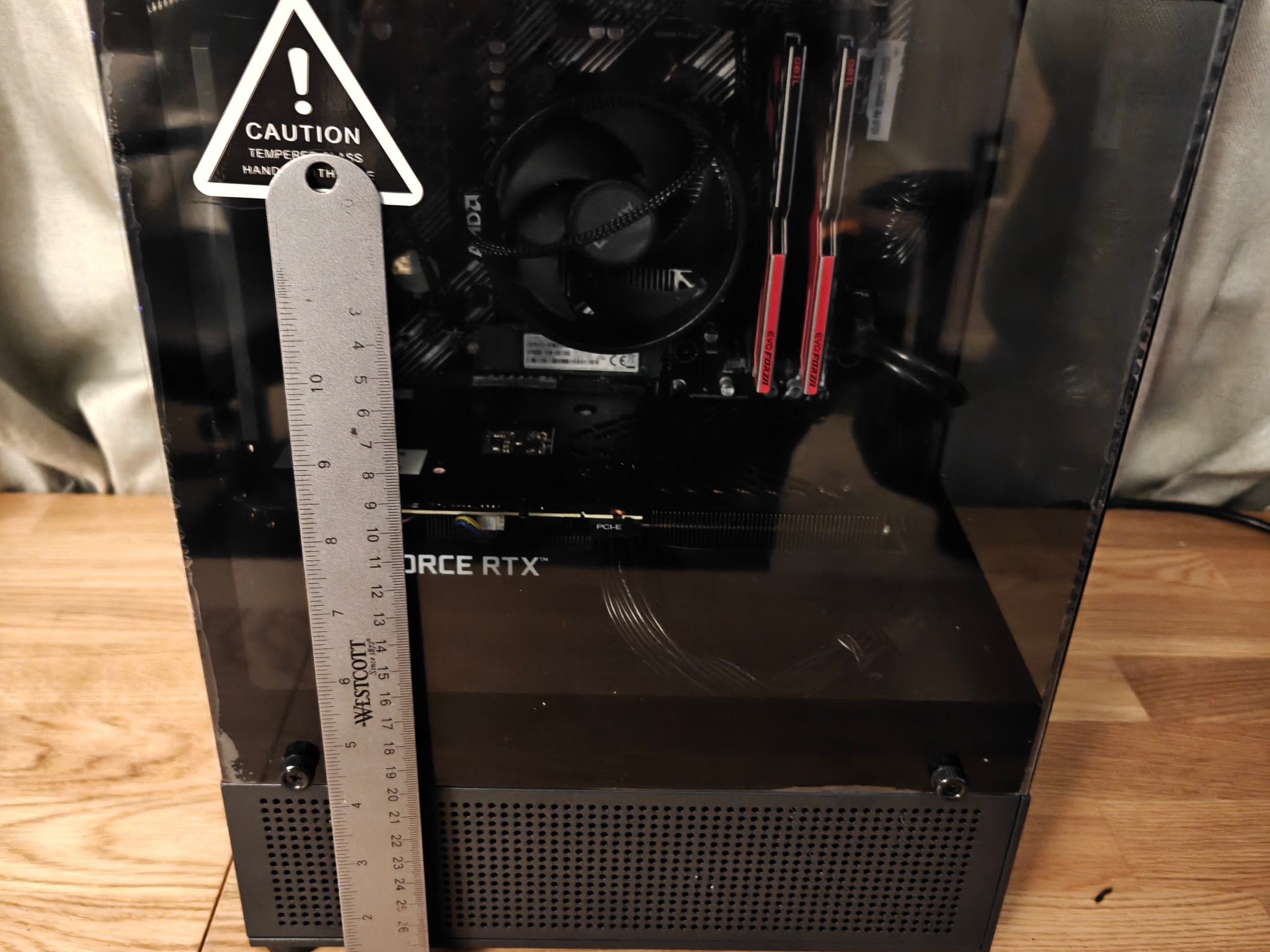 Compact, Efficient Gaming PC - NVIDIA 3060 12GB, Ryzen 5 5500, B550M-K w/Wifi Adapter, 32GB DDR4 RAM