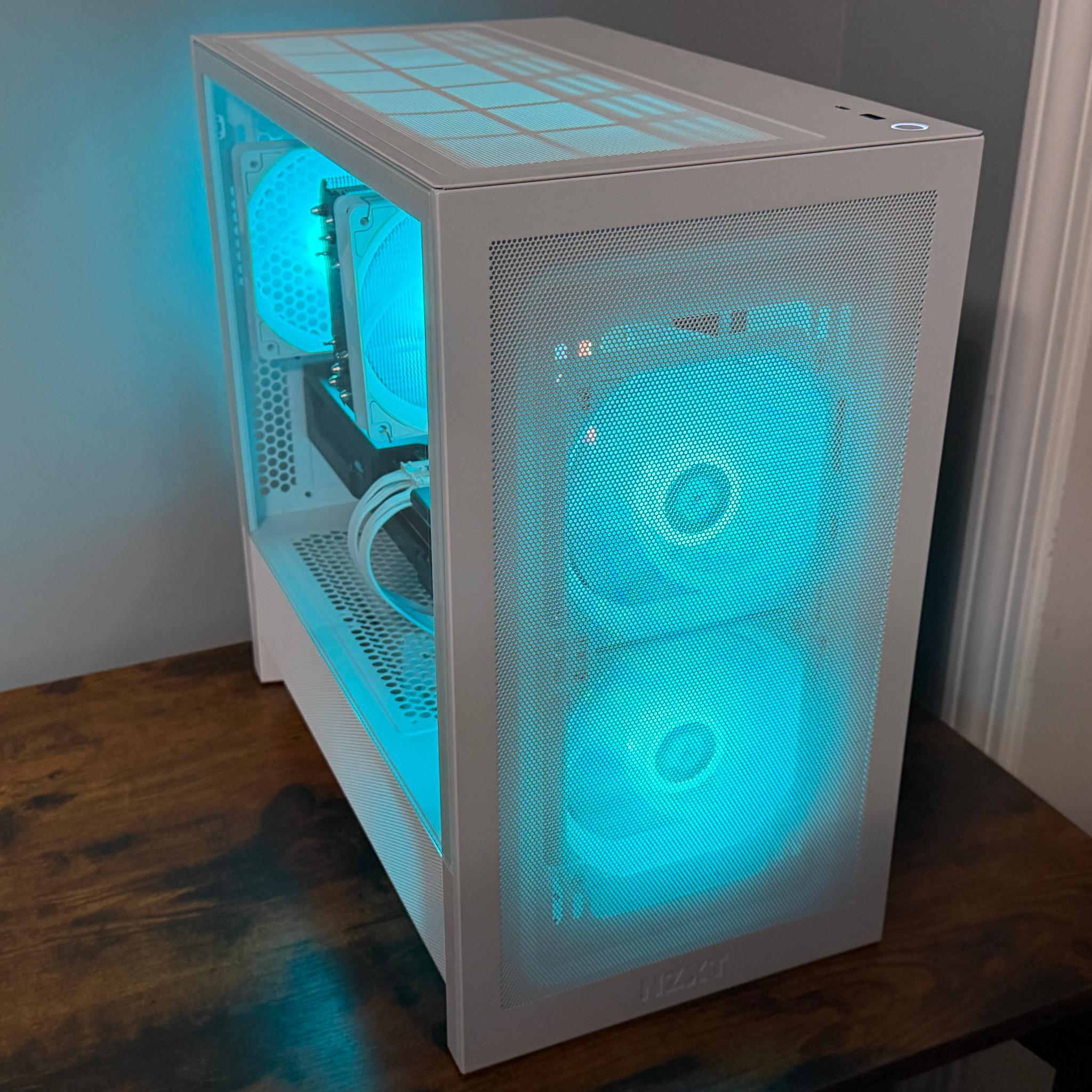 Gaming PC AMD RX 9070 16GB, Ryzen 5 7500X3D, 16GB DDR5, 2TB Gen4 NVME, A Tier 850W PSU, Win11 Pro