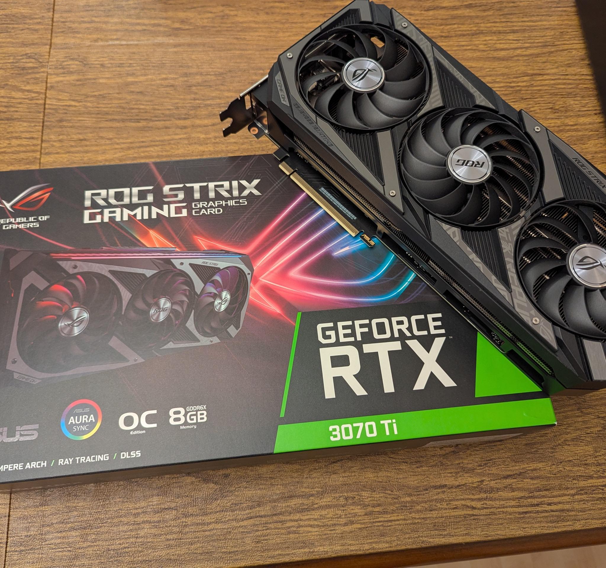 Asus ROG STRIX GAMING OC GeForce RTX 3070 Ti