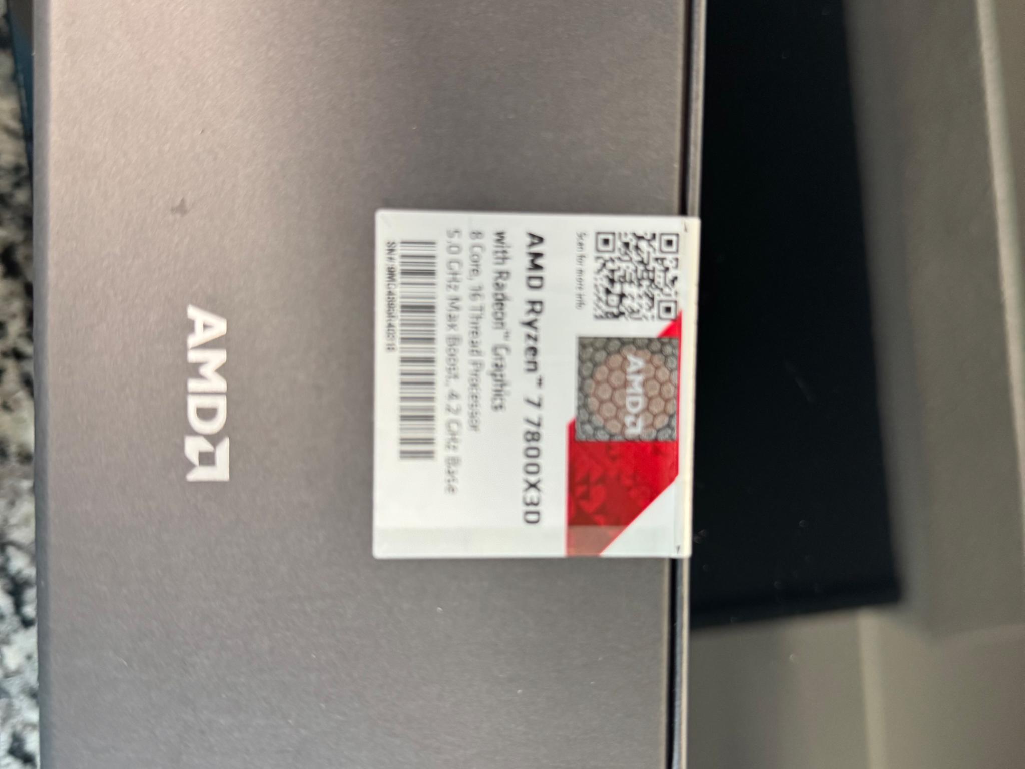 Ryzen 7800x3D