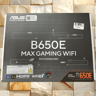 Brand new. ASUS B650E MAX GAMING WIFI AMD AM5 ATX Motherboard