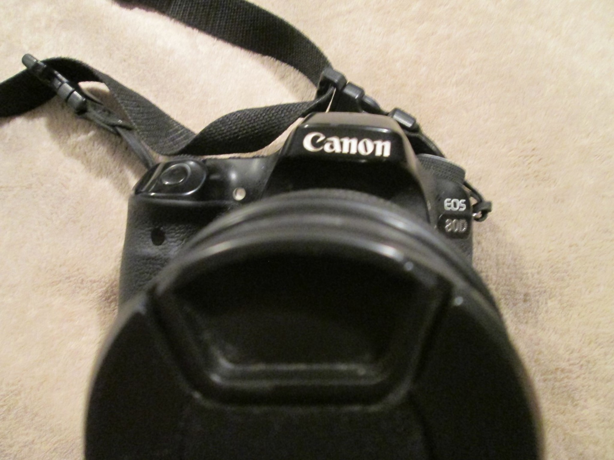 Canon EOS 80D With Lens, Protective Case And Accessories