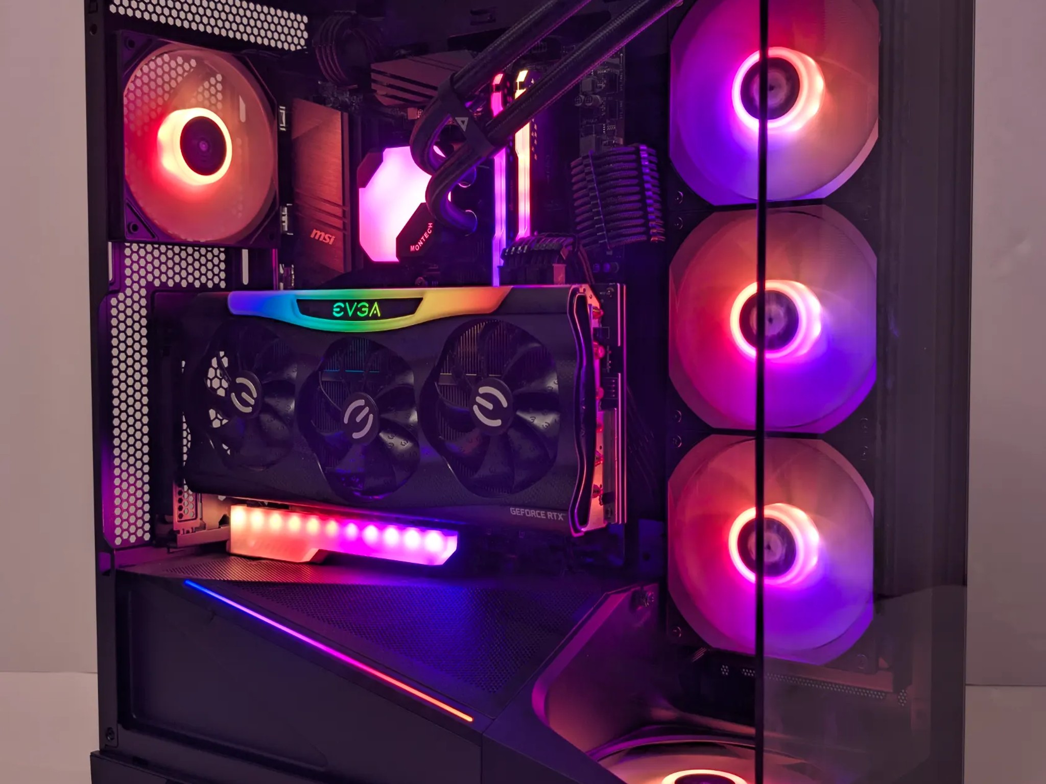 RTX 3070 TI EVGA | RYZEN 7 | 1440P BEAST | 32GB RAM | WATER COOLED | 1TB NVME GEN 4 SSD | GAMING PC
