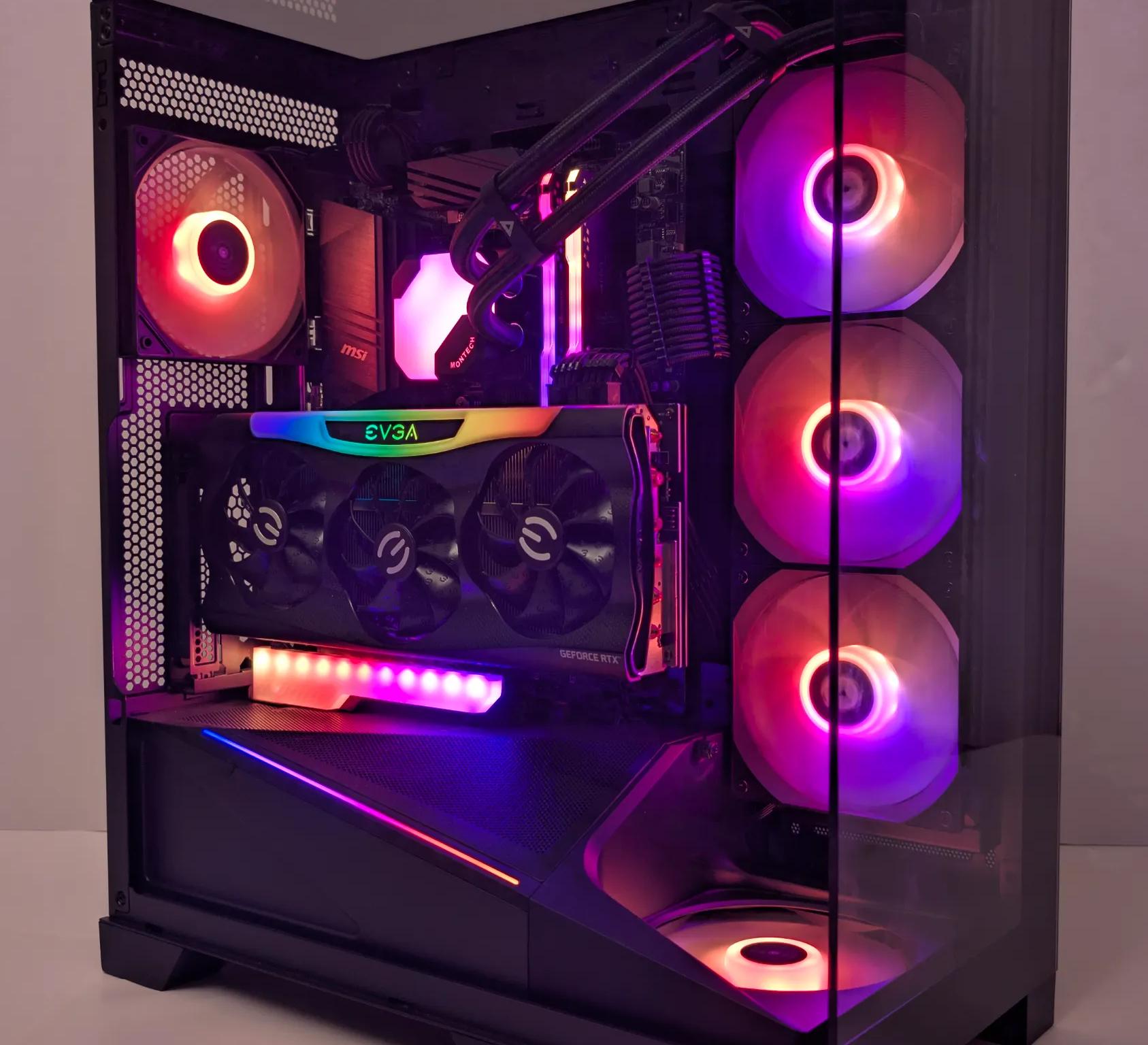 RTX 3070 TI EVGA | RYZEN 7 | 1440P BEAST | 32GB RAM | WATER COOLED | 1TB NVME GEN 4 SSD | GAMING PC