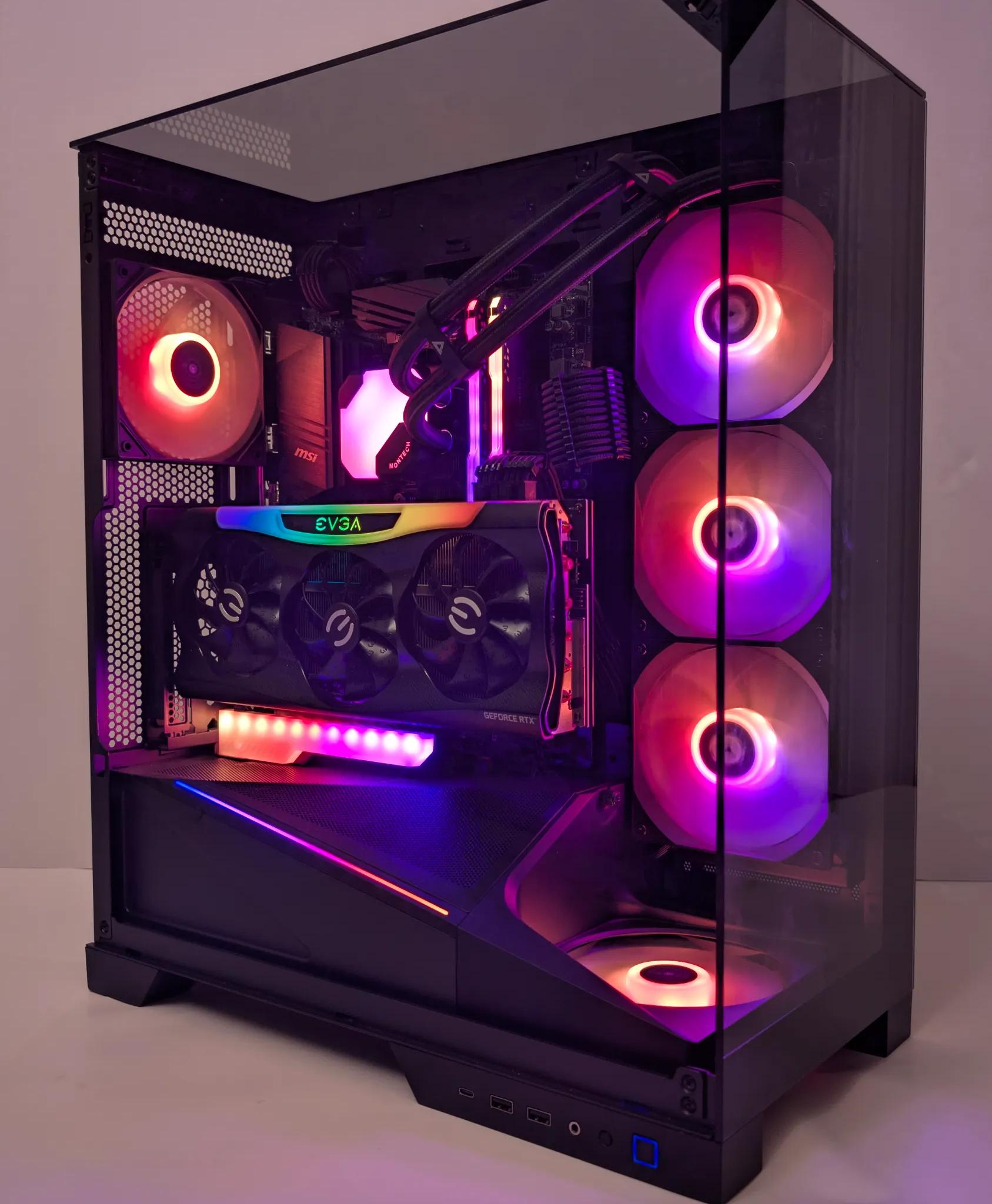 RTX 3070 TI EVGA | RYZEN 7 | 1440P BEAST | 32GB RAM | WATER COOLED | 1TB NVME GEN 4 SSD | GAMING PC