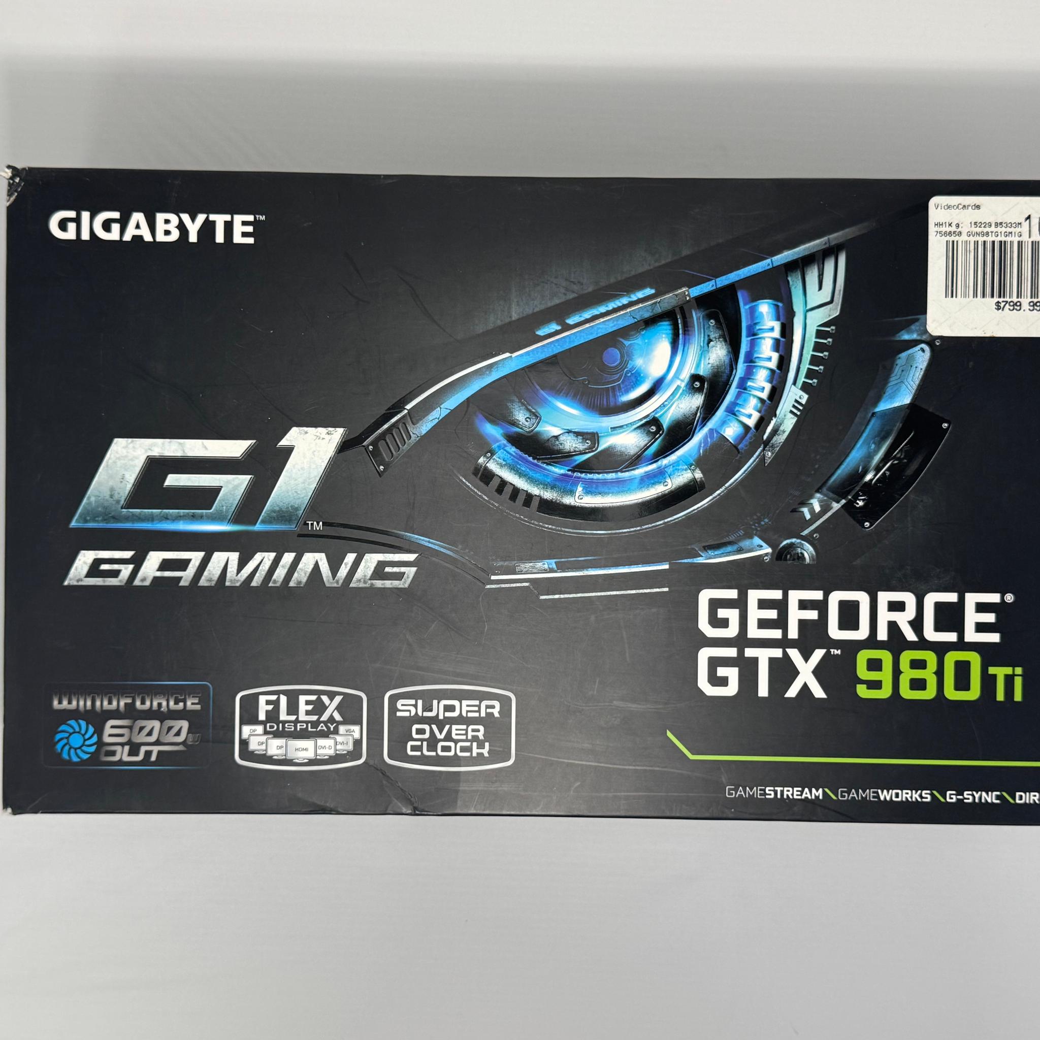 Gigabyte GV-N98TG1 GAMING-6GD GeForce GTX 980 Ti