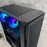 Black RGB Gaming PC | Ryzen 5 + 5700XT 8GB | 16GB