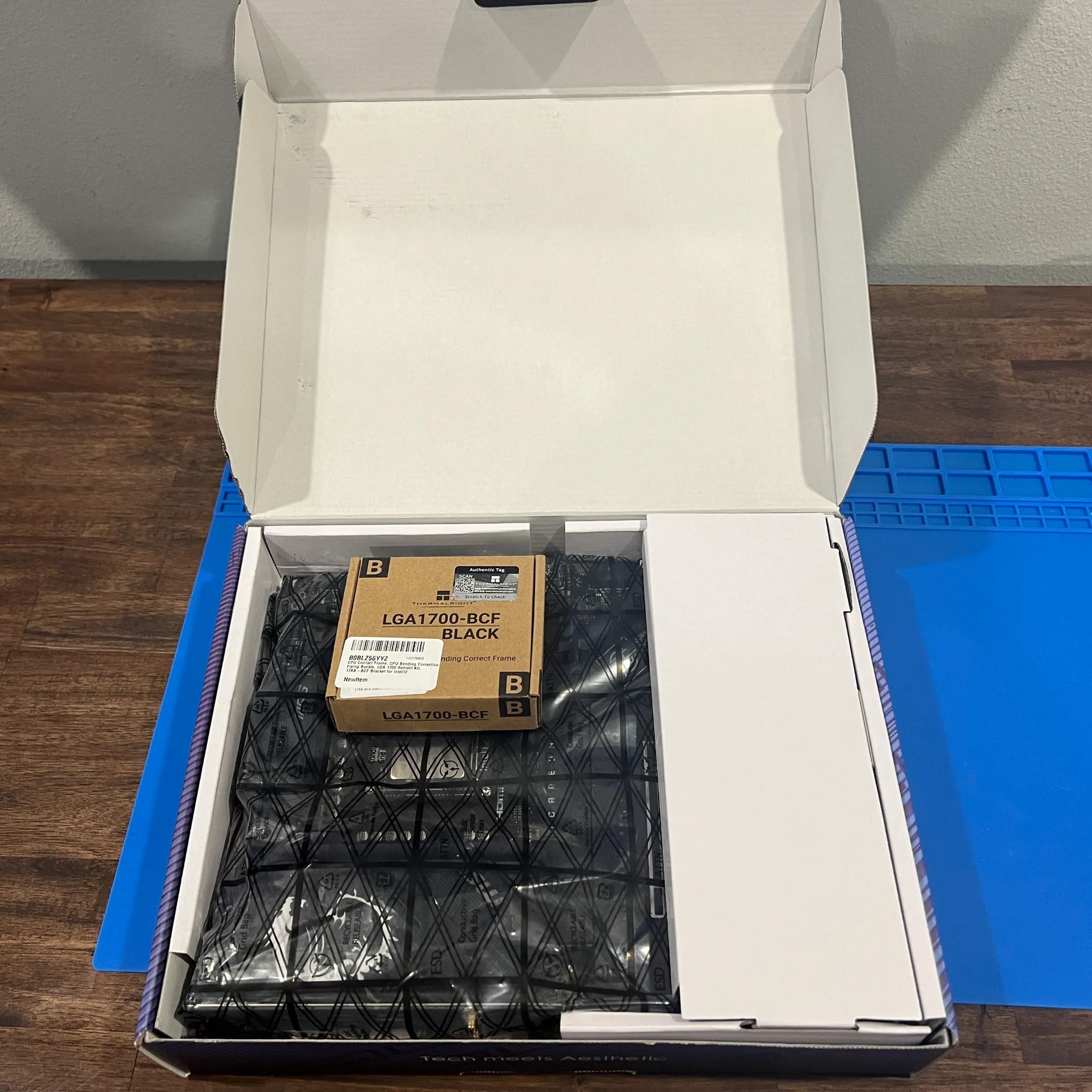 INTEL CORE I9-13900K W/ MSI MPG Z790 CARBON WIFI and INTEL CONTACT FRAME