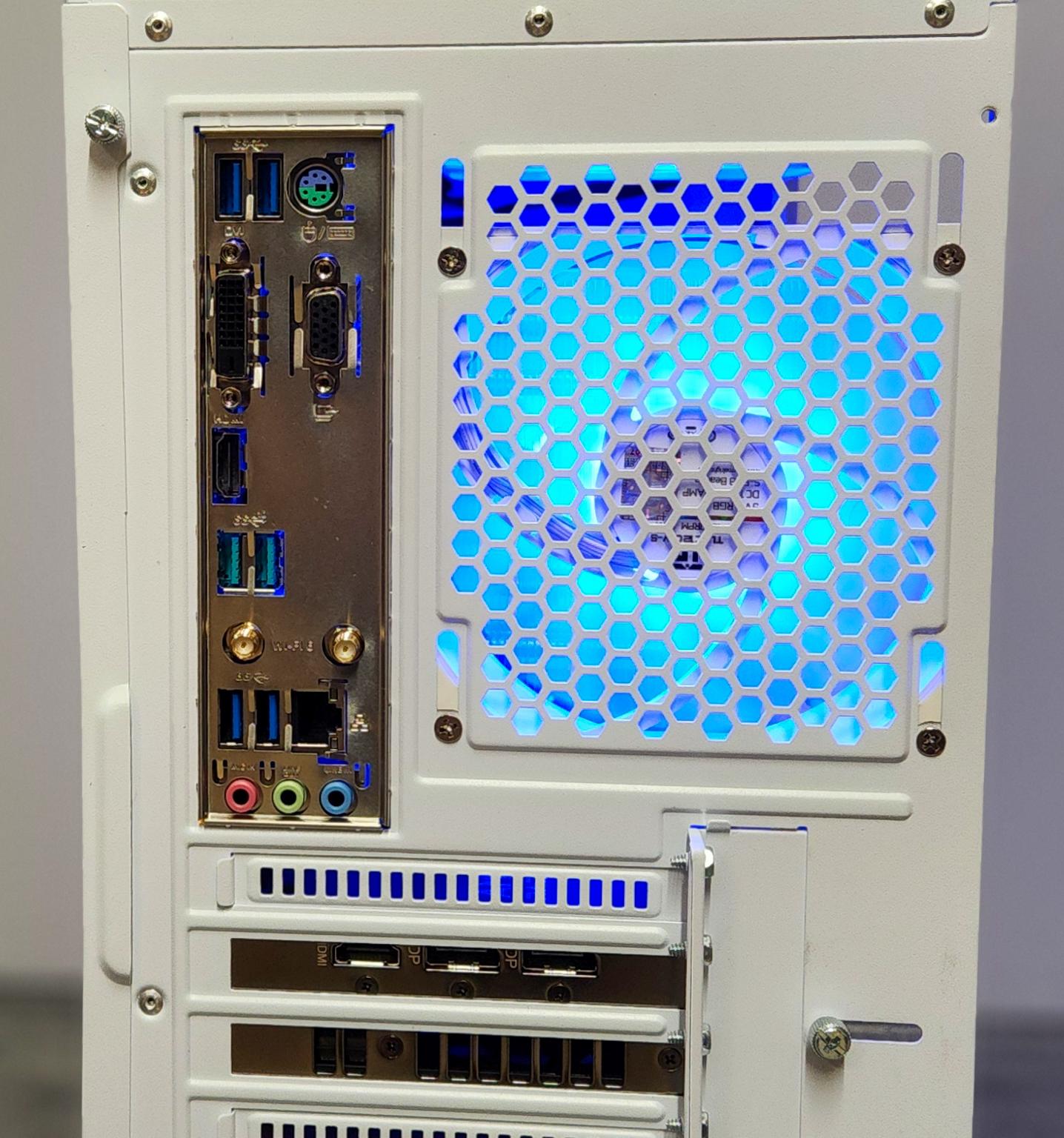 Arctic Blaze 🔥 Custom Gaming PC | Ryzen 7 5800XT | RX 9060 XT | 32GB RAM | 1TB SSD