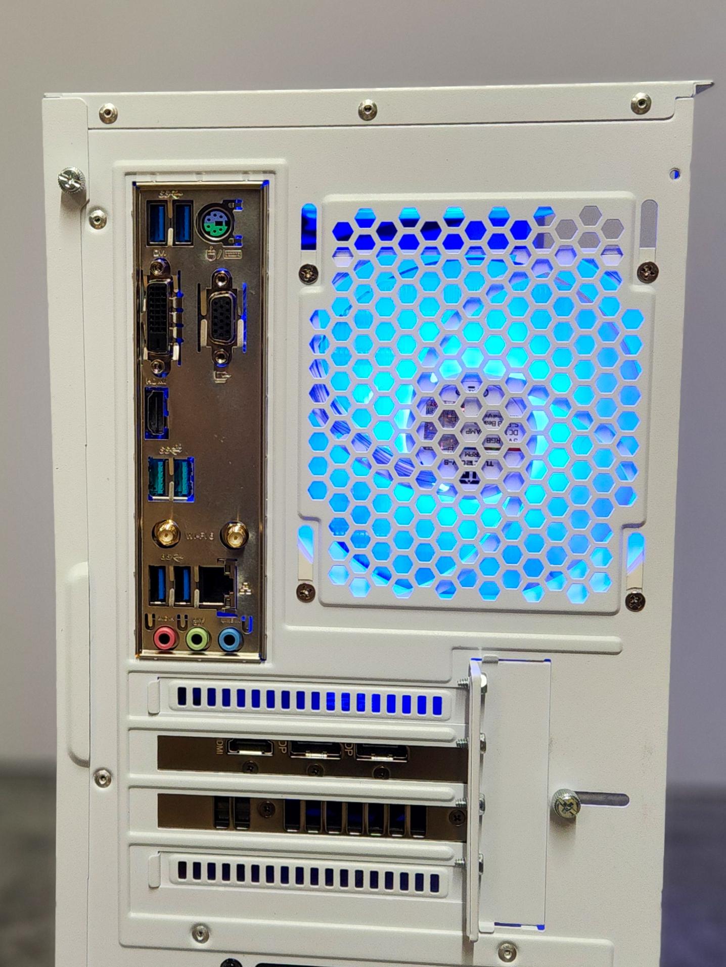 Arctic Blaze 🔥 Custom Gaming PC | Ryzen 7 5800XT | RX 9060 XT | 32GB RAM | 1TB SSD