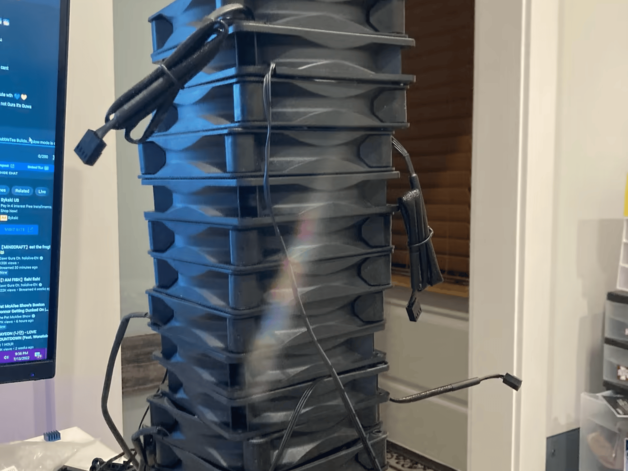 Nzxt AIO Stock 120MM fans x5 