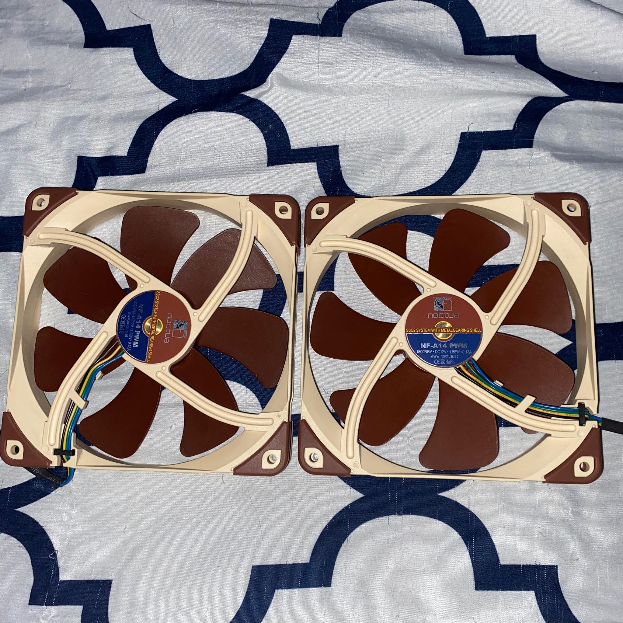 Noctua NF-A14 PWM Premium Quiet Fan - 2 PACK 