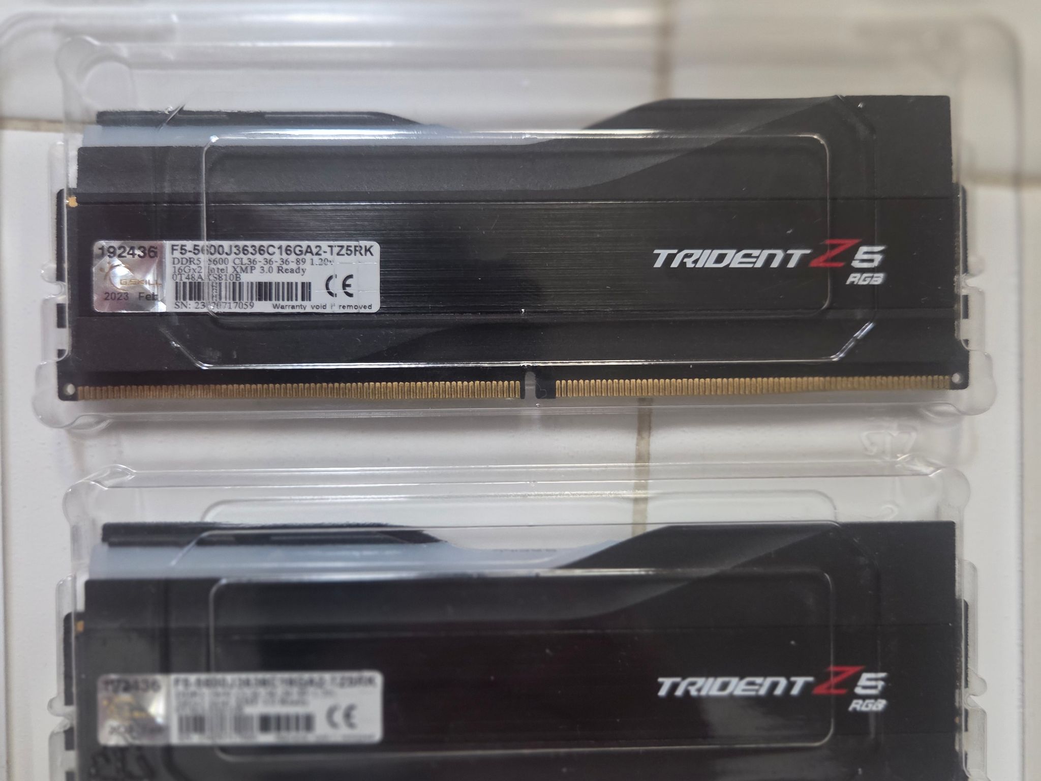 TUF GAMING Z790-PLUS WIFI - i9 13900k - 32gb ddr5 g skill trident z5 rgb 5600MHz