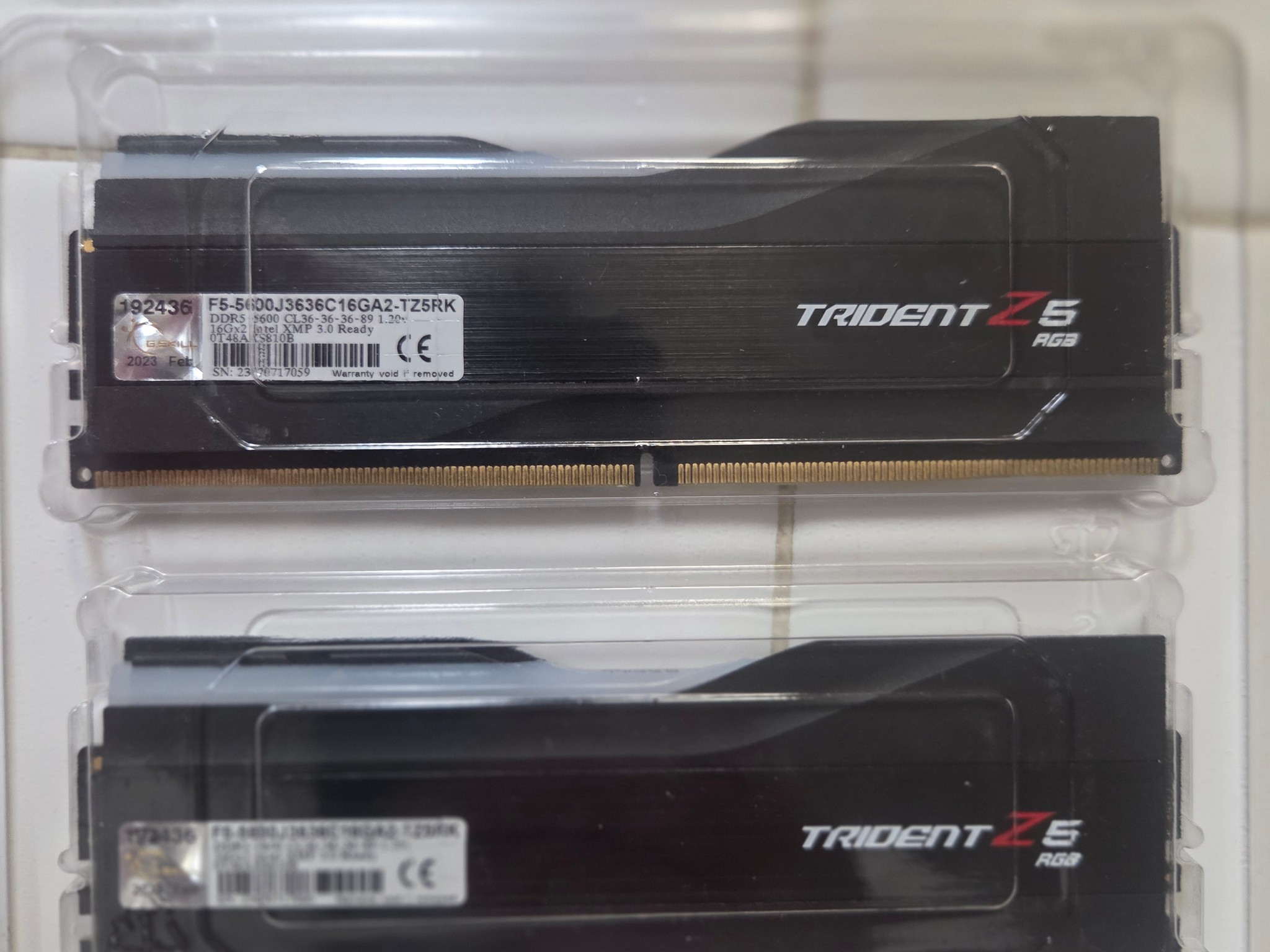 TUF GAMING Z790-PLUS WIFI - i9 13900k - 32gb ddr5 g skill trident z5 rgb 5600MHz