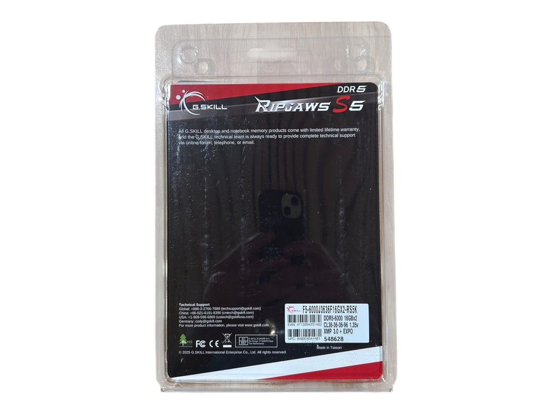G.Skill Ripjaws S5 32GB (2 x 16GB) DDR5-6000 CL36 | Jawa