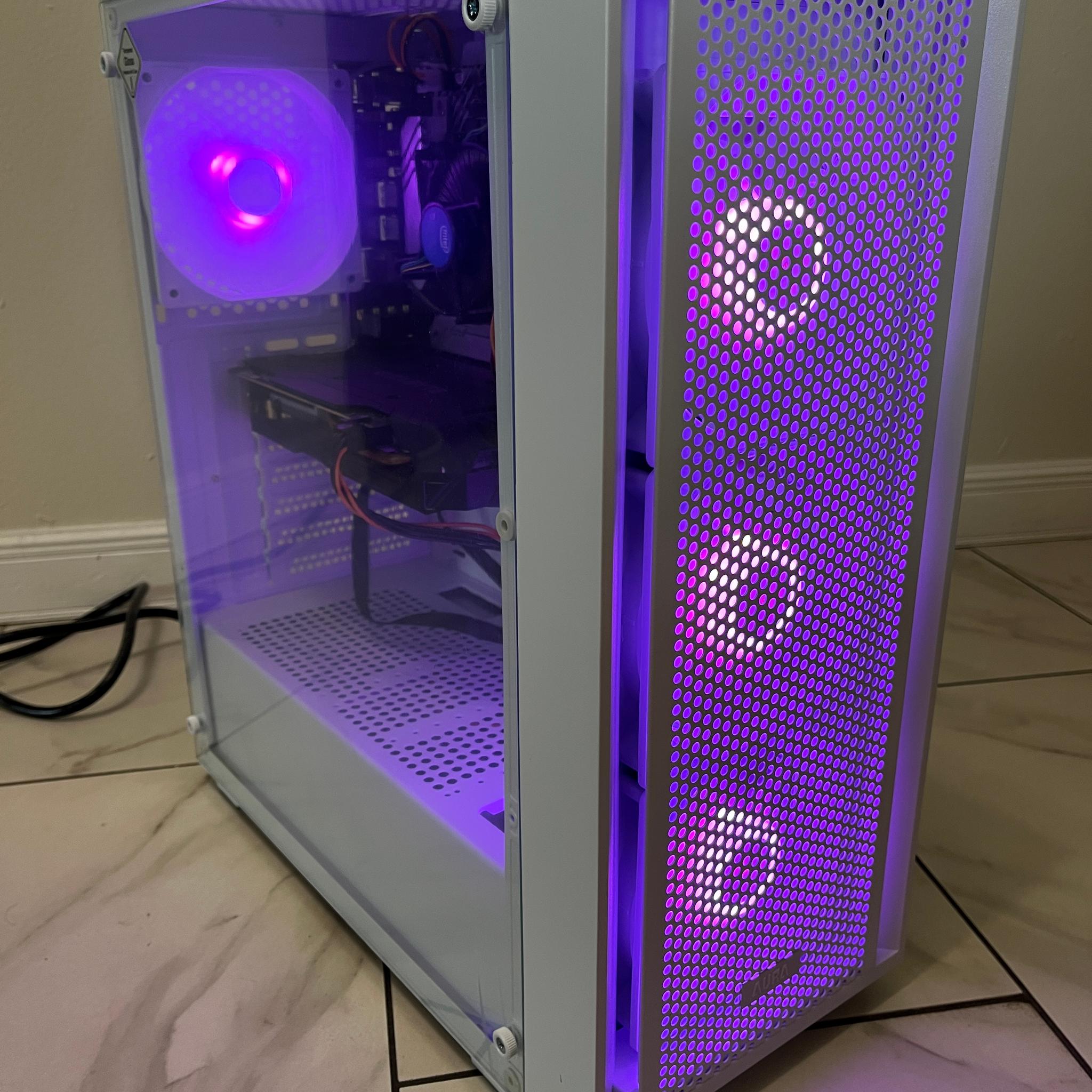 NVIDIA GTX 1060, Intel Core i3-10100, 12GB RAM, 1TB Storage, Gaming PC w/ Wi-Fi & BT