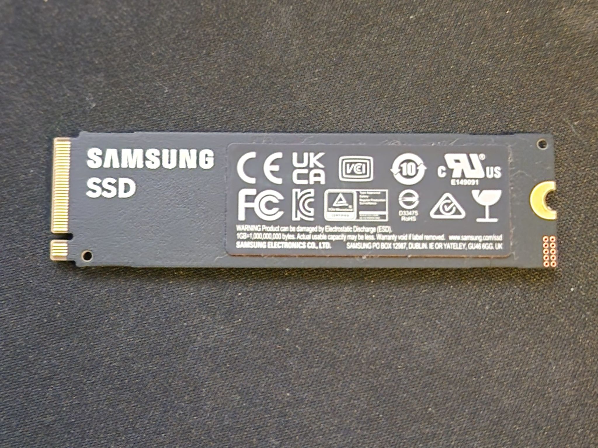 Samsung 990 PRO 2TB 4.0 NVMe® SSD
