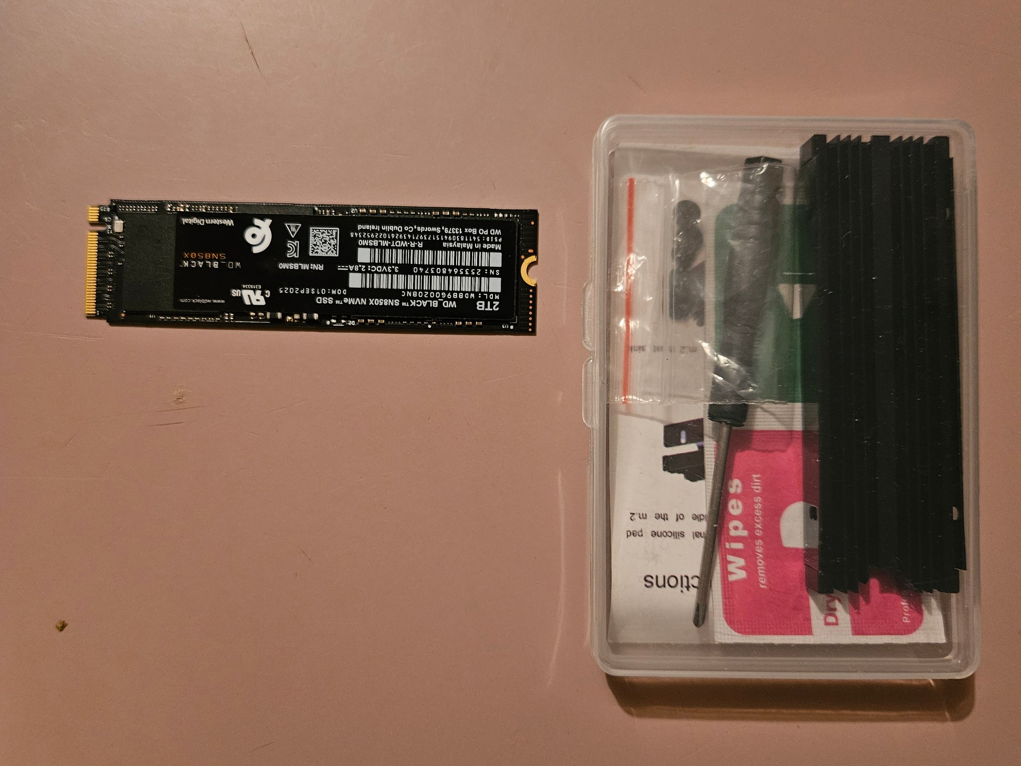 WD Black SN850X 2TB Gaming SSD