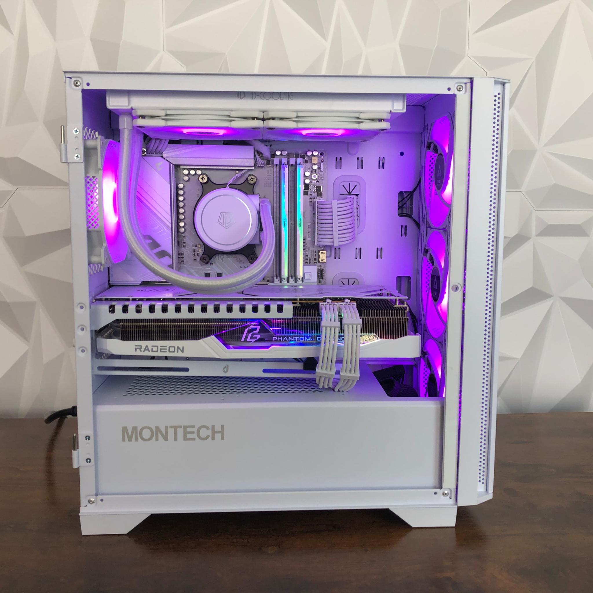 🧊PLANET HOTH🧊 AMD 7900 XT 20GB🧊AMD Ryzen 7 7700X🧊32GB DDR5 6000Mhz RAM❄️1TB SSD🧊Liquid Cooled!