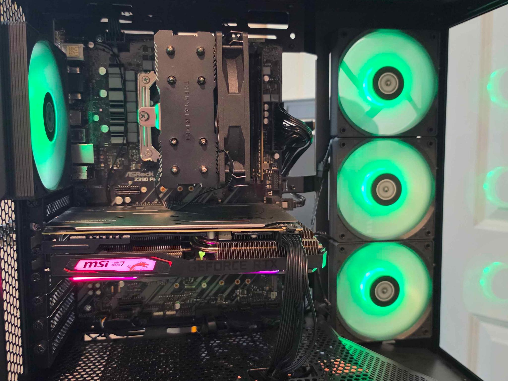 GeForce RTX 2060 Super Custom Gaming PC - Core i7-9700, 16GB RAM, 256GB SSD