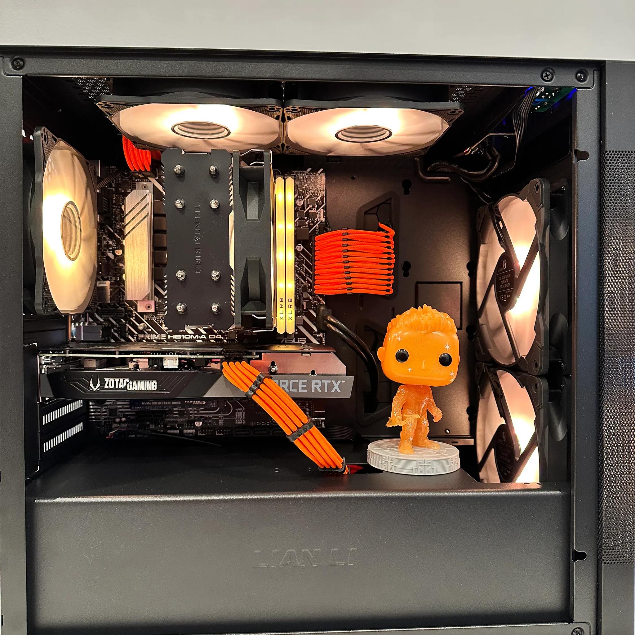 ☢️🟠Hawkeye☣️🟠-Gaming PC-Nvidia RTX 3060 12GB-Intel i5 12400 6Cores-16GB DDR4 -1TB NVME