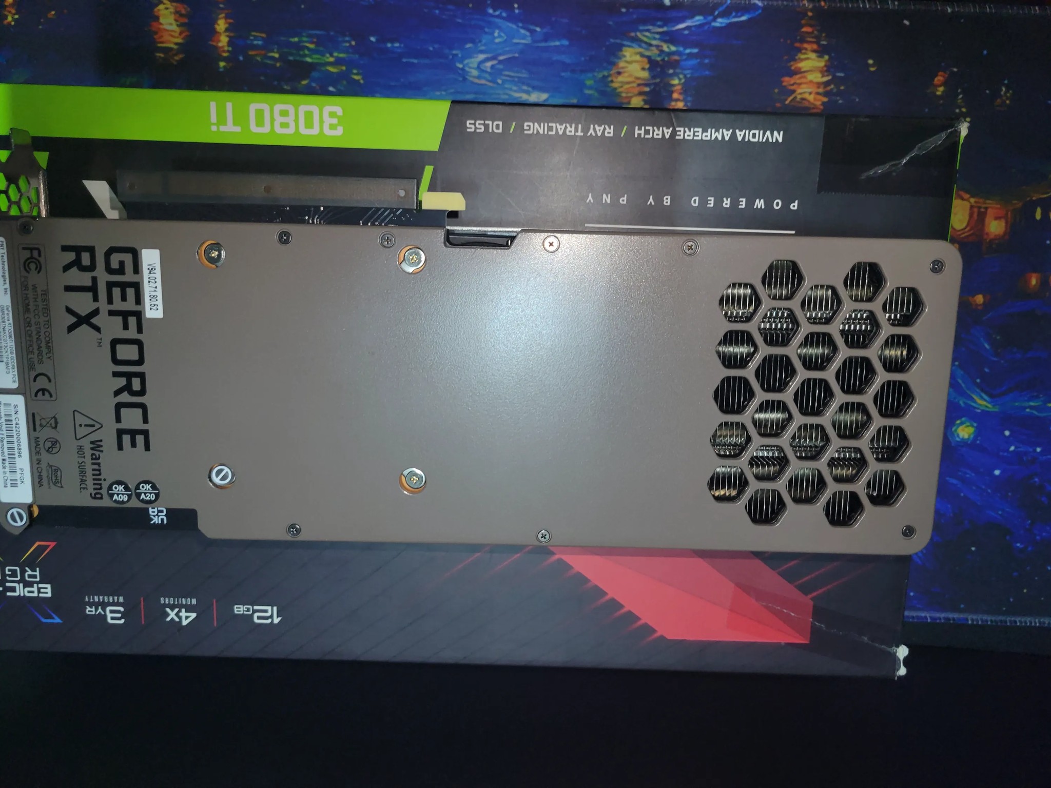 🔥 Unleash Power & Precision: PNY GeForce RTX 3080 Ti XLR8 Gaming REVEL EPIC-X RGB 12GB! 🚀💎